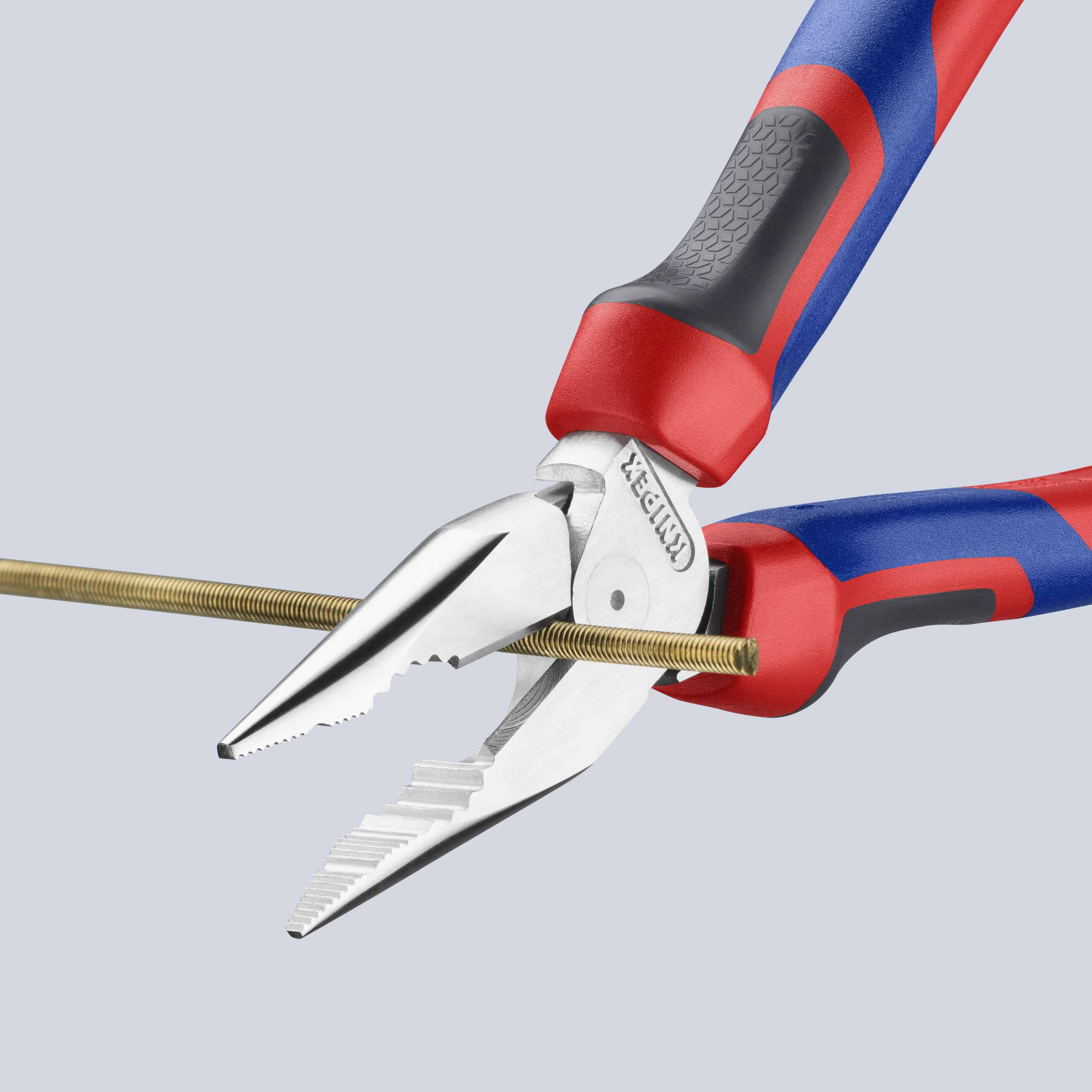 KNIPEX Spitz-Kombizange, 08 25 185, 185 mm, Stahl, Kunststoffgriff KNIPEX Spitz-Kombizange, 08 25 185, 185 mm, Stahl, Kunststoffgriff