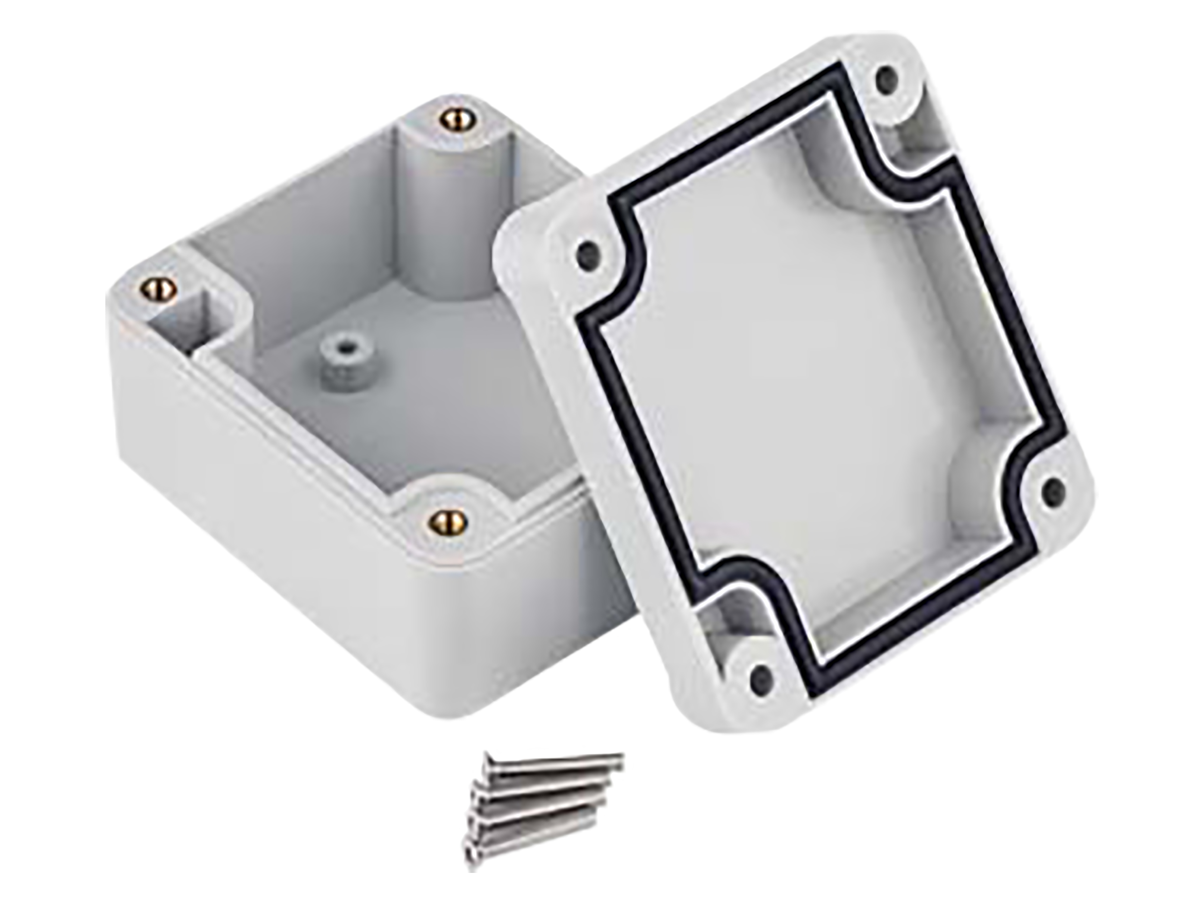 POLLIN ABS-Gehäuse 4U63060604019, 63x57x37 mm, IP67