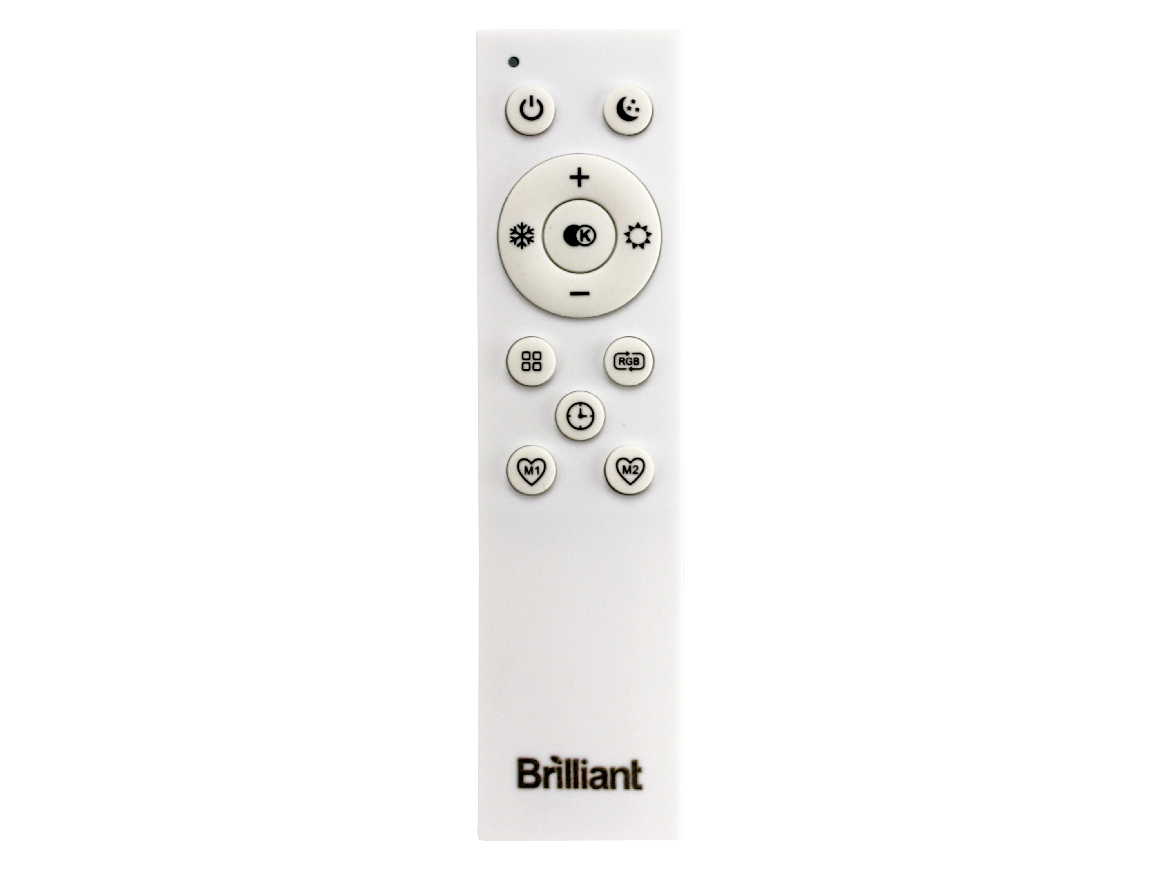 BRILLIANT LED-Deckenleuchte, 24W, CCT, RGB, 2700...6500K, 2600lm, IP20, dim., weiß BRILLIANT LED-Deckenleuchte, 24W, CCT, RGB, 2700...6500K, 2600lm, IP20, dim., weiß