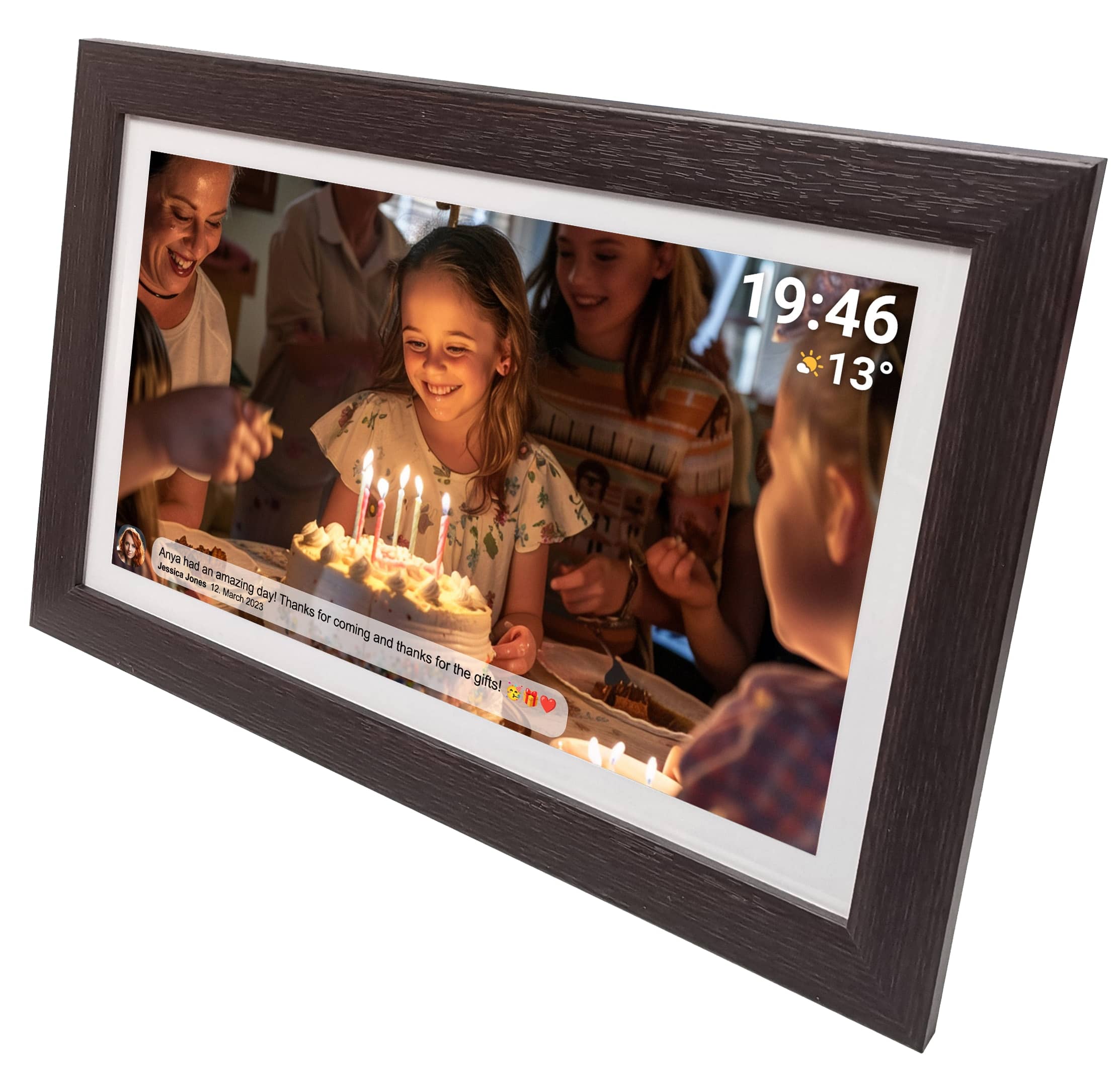 DENVER Digitaler Bilderrahmen PFF-1543DW, B-Ware DENVER Digitaler Bilderrahmen PFF-1543DW, B-Ware