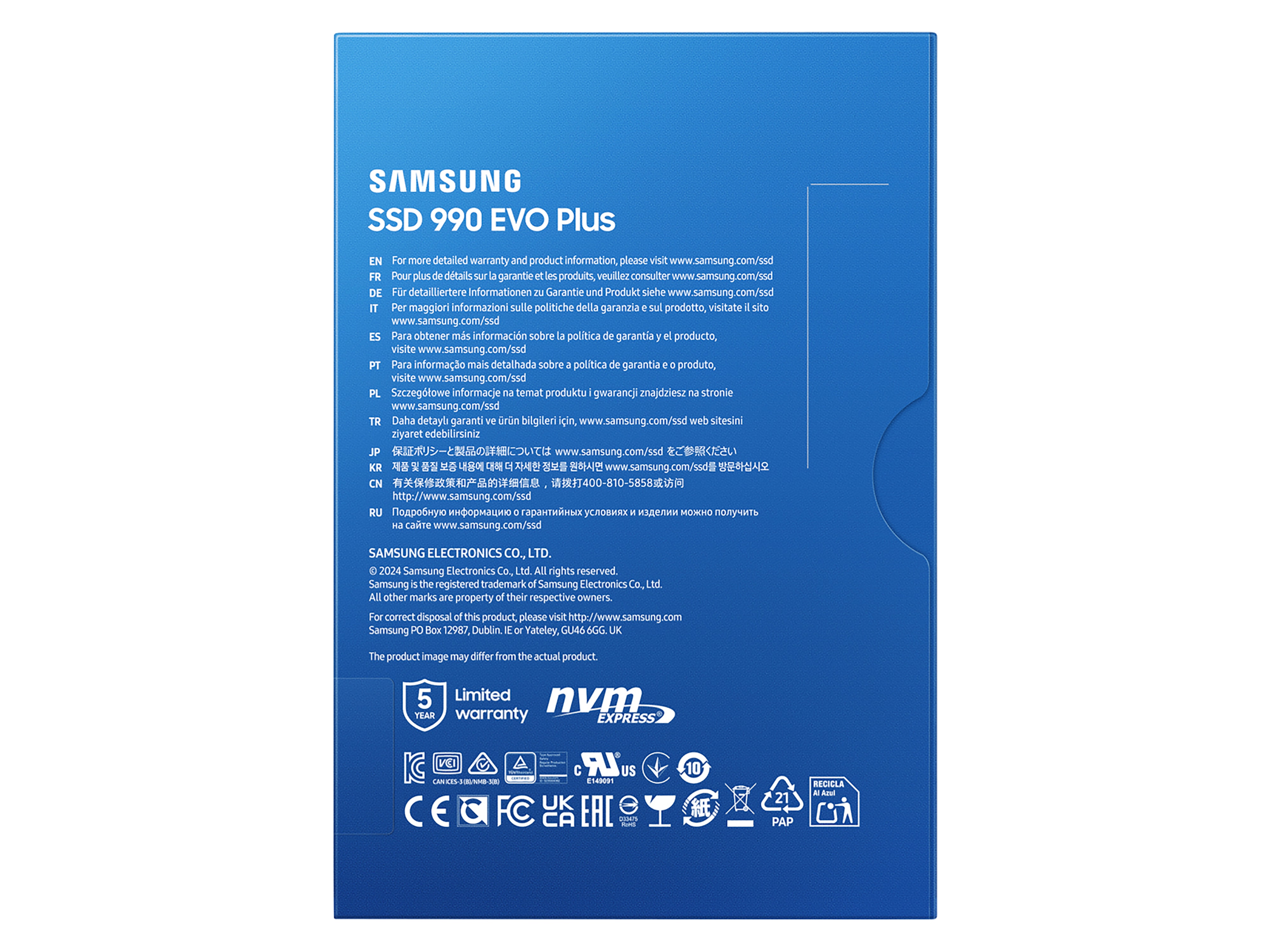 SAMSUNG M.2 SSD 990 Evo Plus 4TB