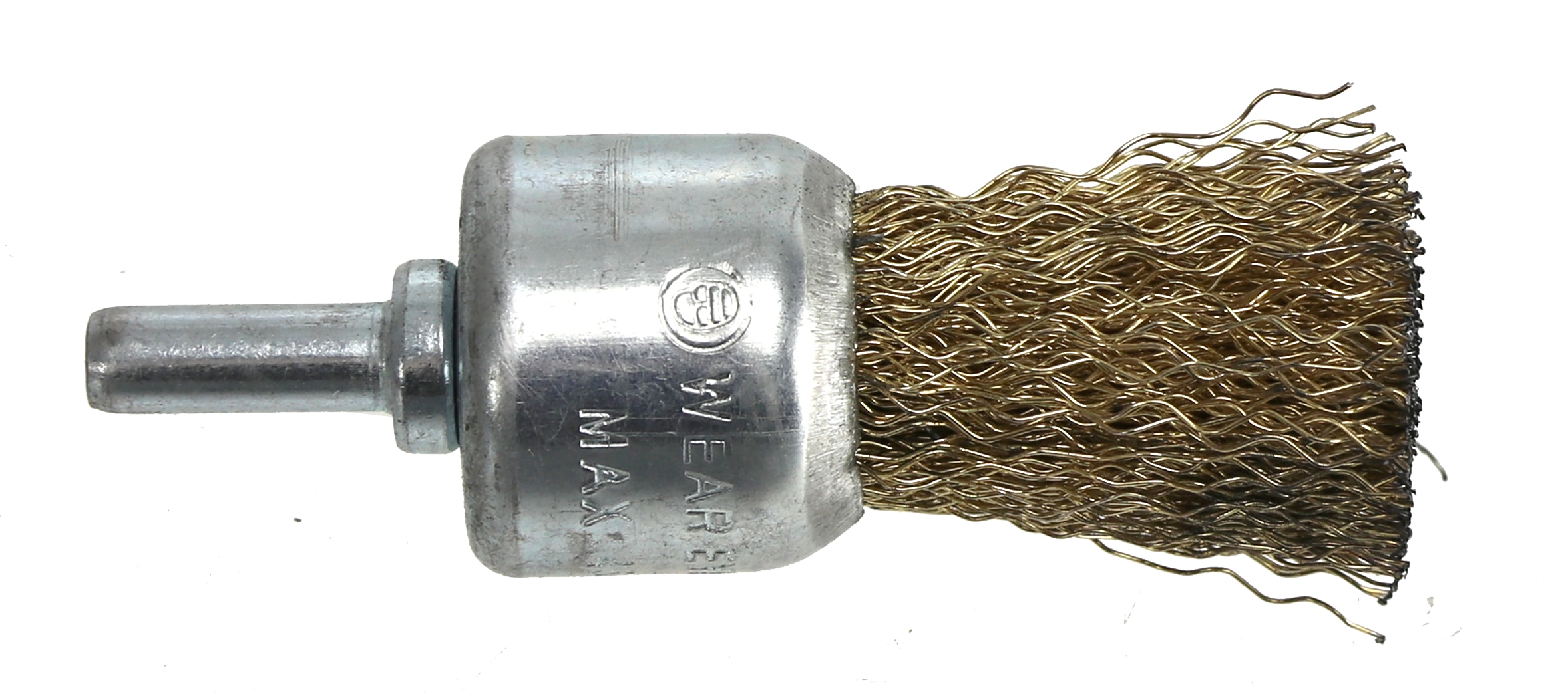 EUROTOOLS Topfbürsten Set, für Bohrmaschine und Akkuschrauber, Vermessingt