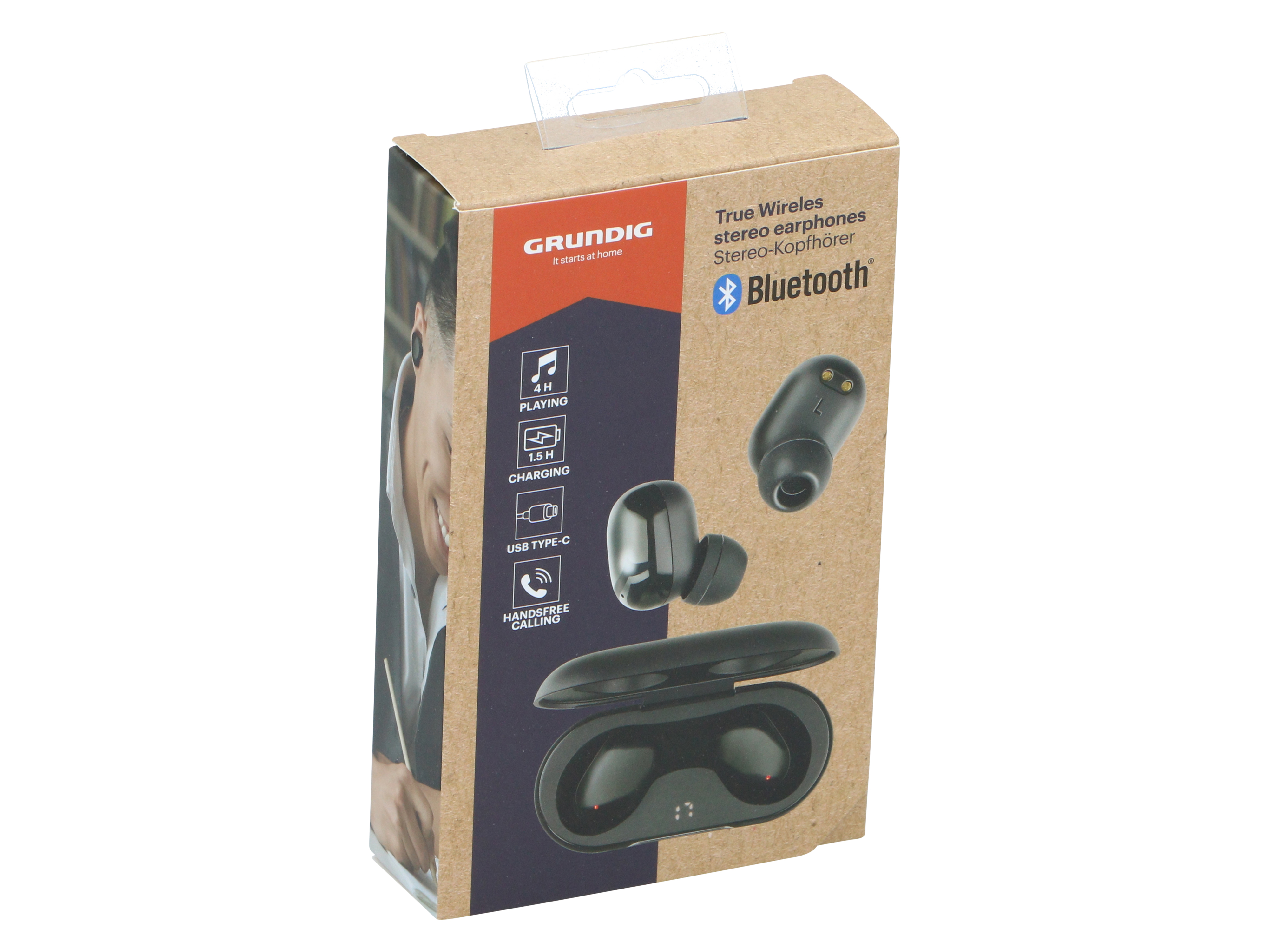 GRUNDIG Bluetooth Kopfhörer, In-Ear, schwarz GRUNDIG Bluetooth Kopfhörer, In-Ear, schwarz