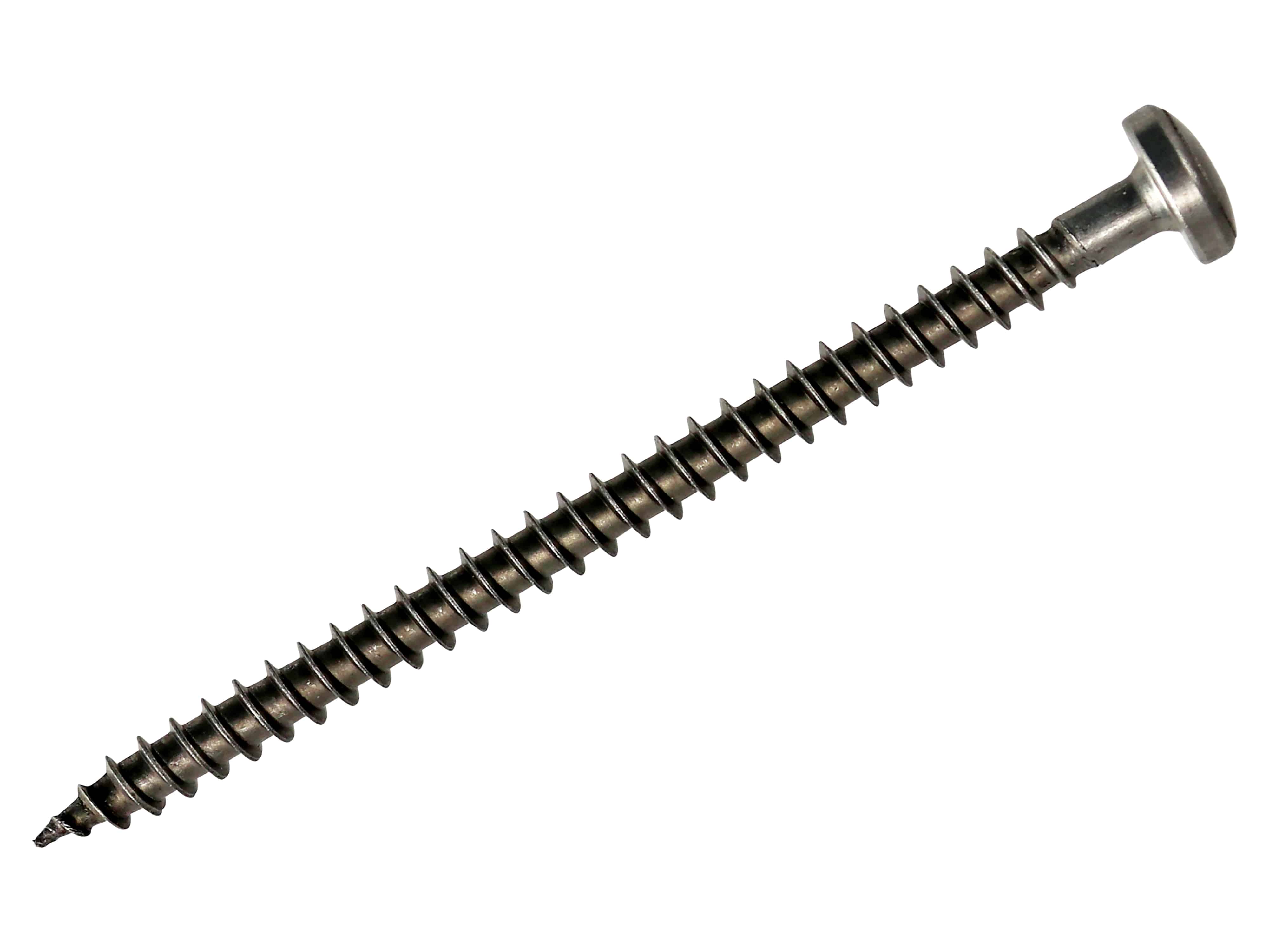 Edelstahl Spanplattenschrauben 6x90, T25, Vollgewinde, 20 Stück
