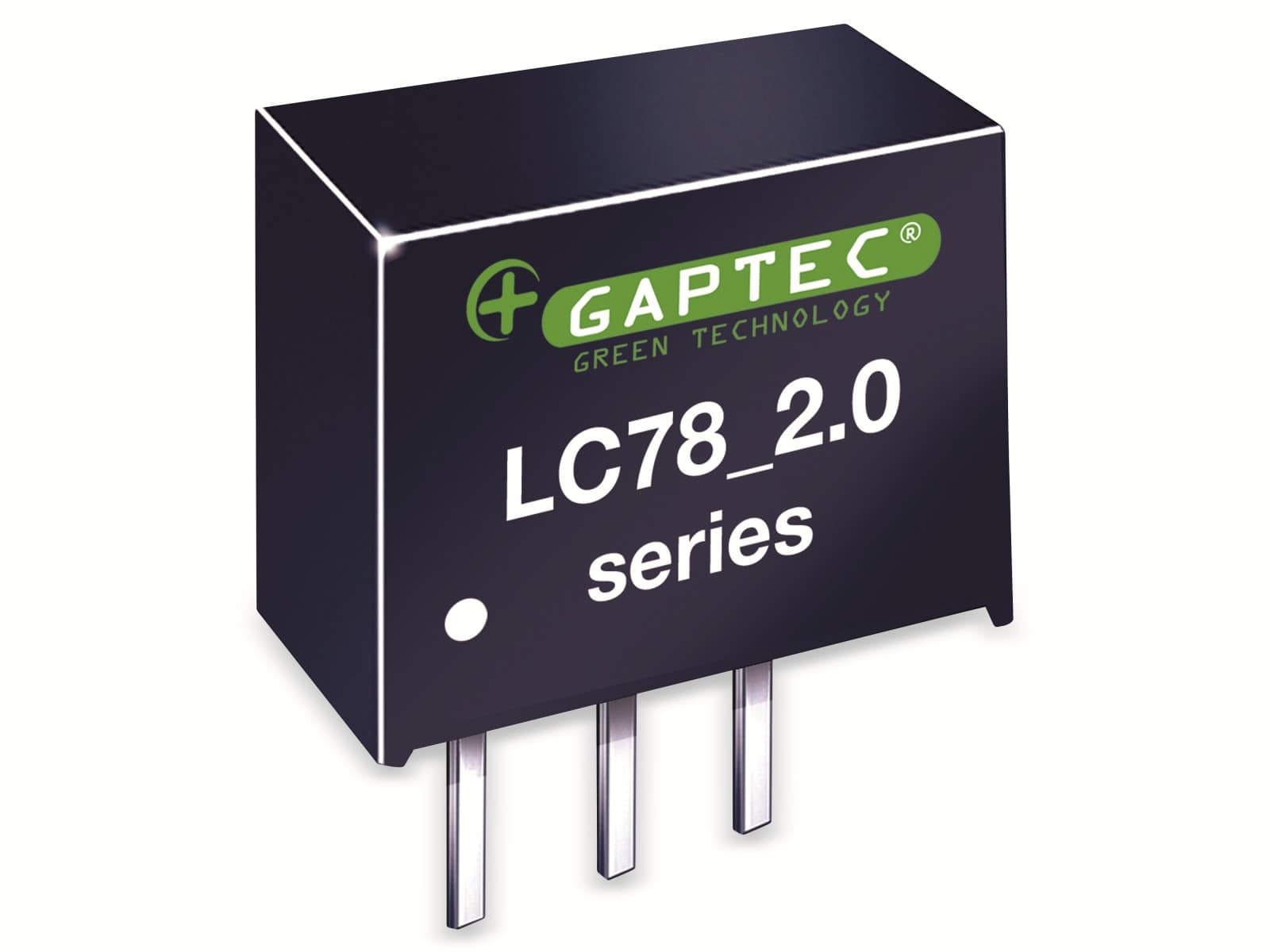 GAPTEC DC-DC-Wandler, Electronic, SIP3 micro size, 4,5-30Vin, 3,3Vout, 2000mA, 11,6x7,5x10,2mm GAPTEC DC-DC-Wandler, Electronic, SIP3 micro size, 4,5-30Vin, 3,3Vout, 2000mA, 11,6x7,5x10,2mm