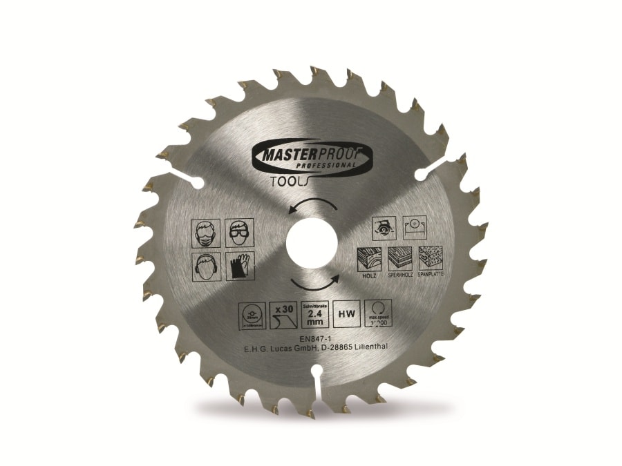 MASTERPROOF Kreissägeblatt, HM, 140x20, 30 Zähne MASTERPROOF Kreissägeblatt, HM, 140x20, 30 Zähne