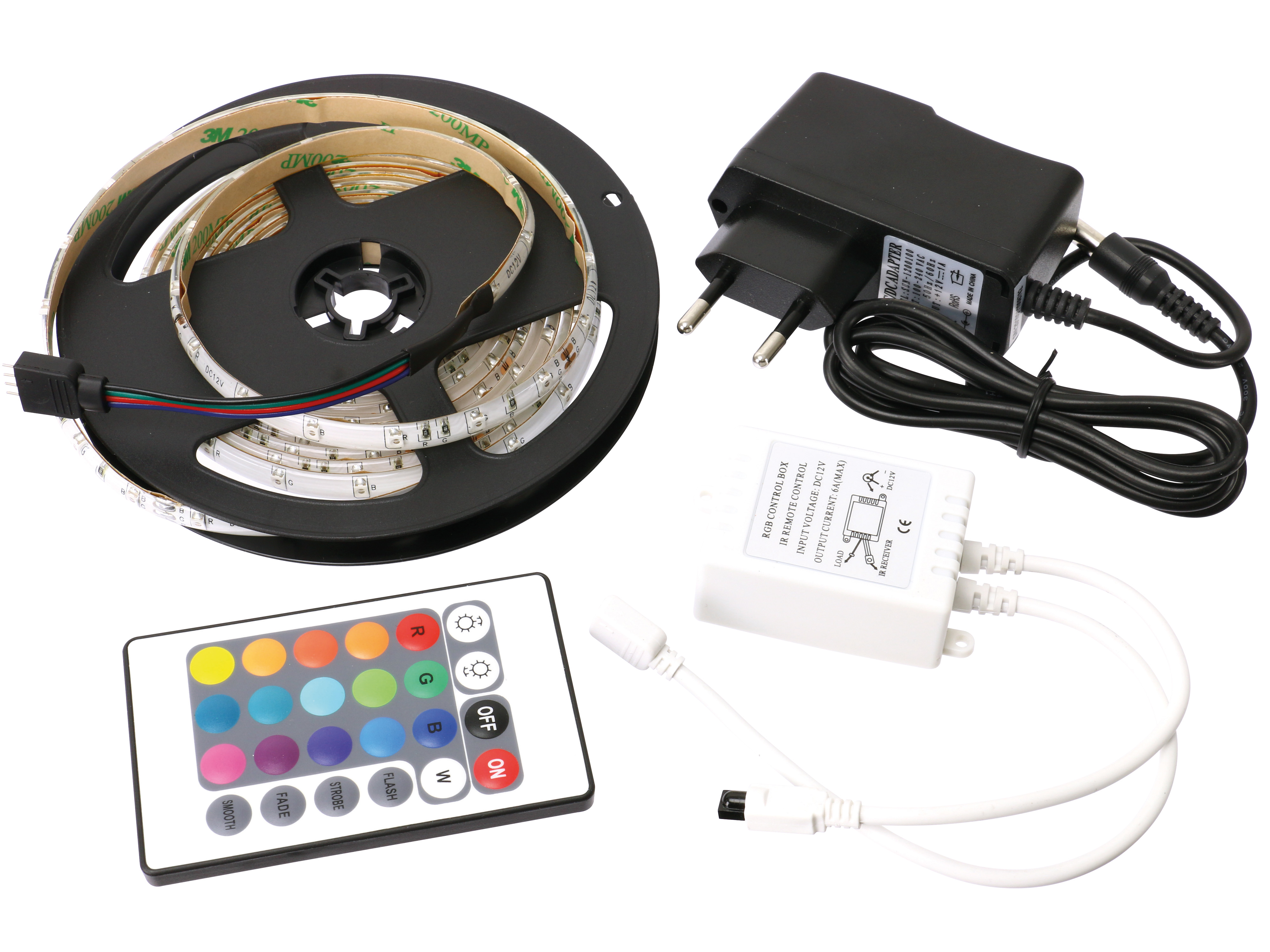 GRUNDIG RGB LED Strip, 3 m, 180 LEDs