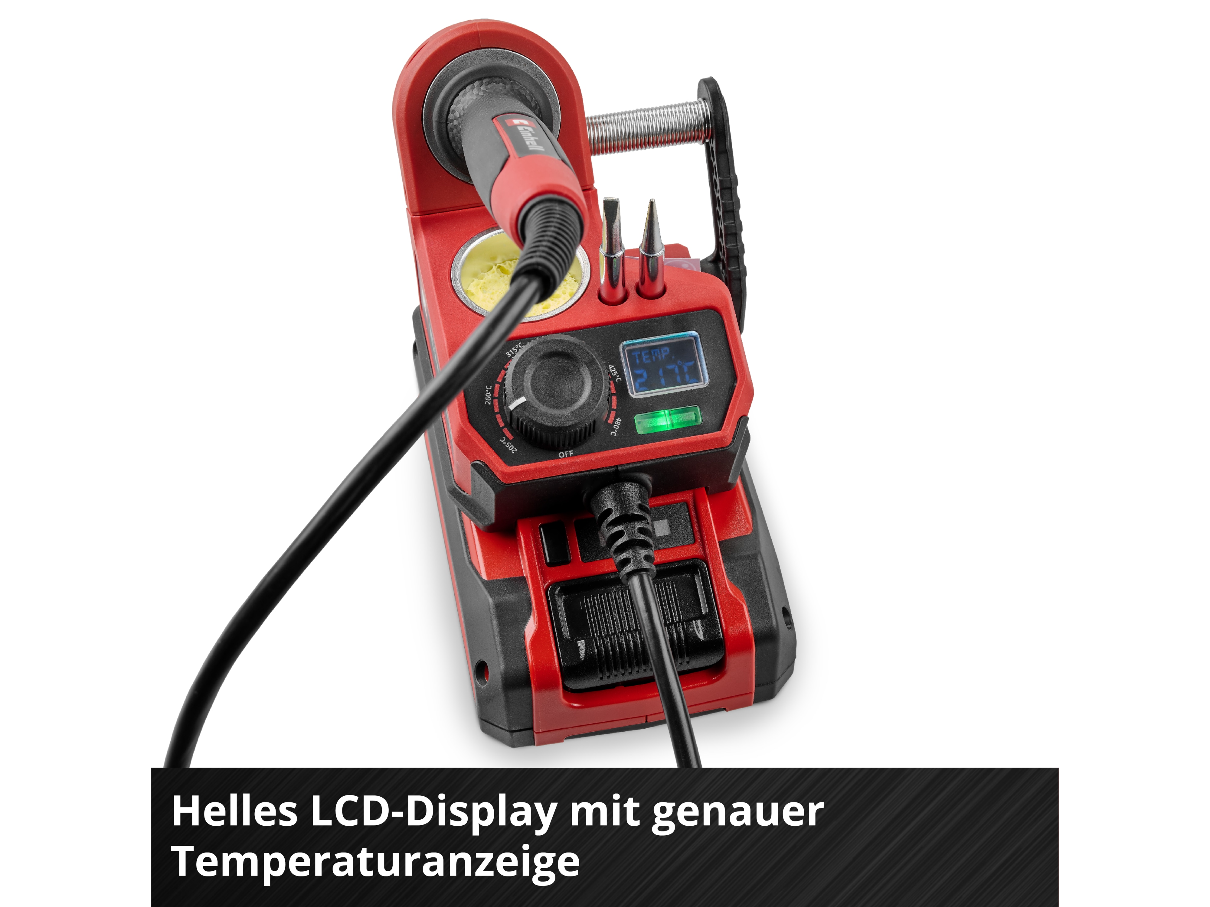EINHELL Akku-Lötkolben TE-SI 18/480 Li E, 4520400, Solo