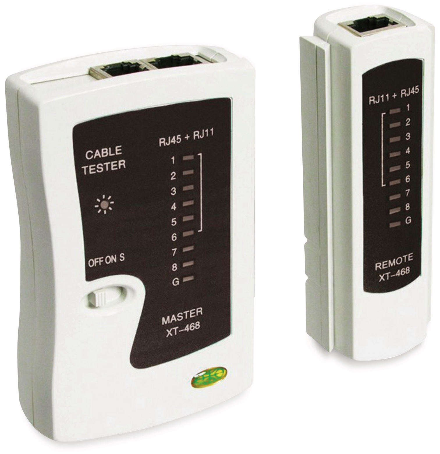 GOOBAY Netzwerk-Kabeltester 68856, CAT.5/6, ISDN