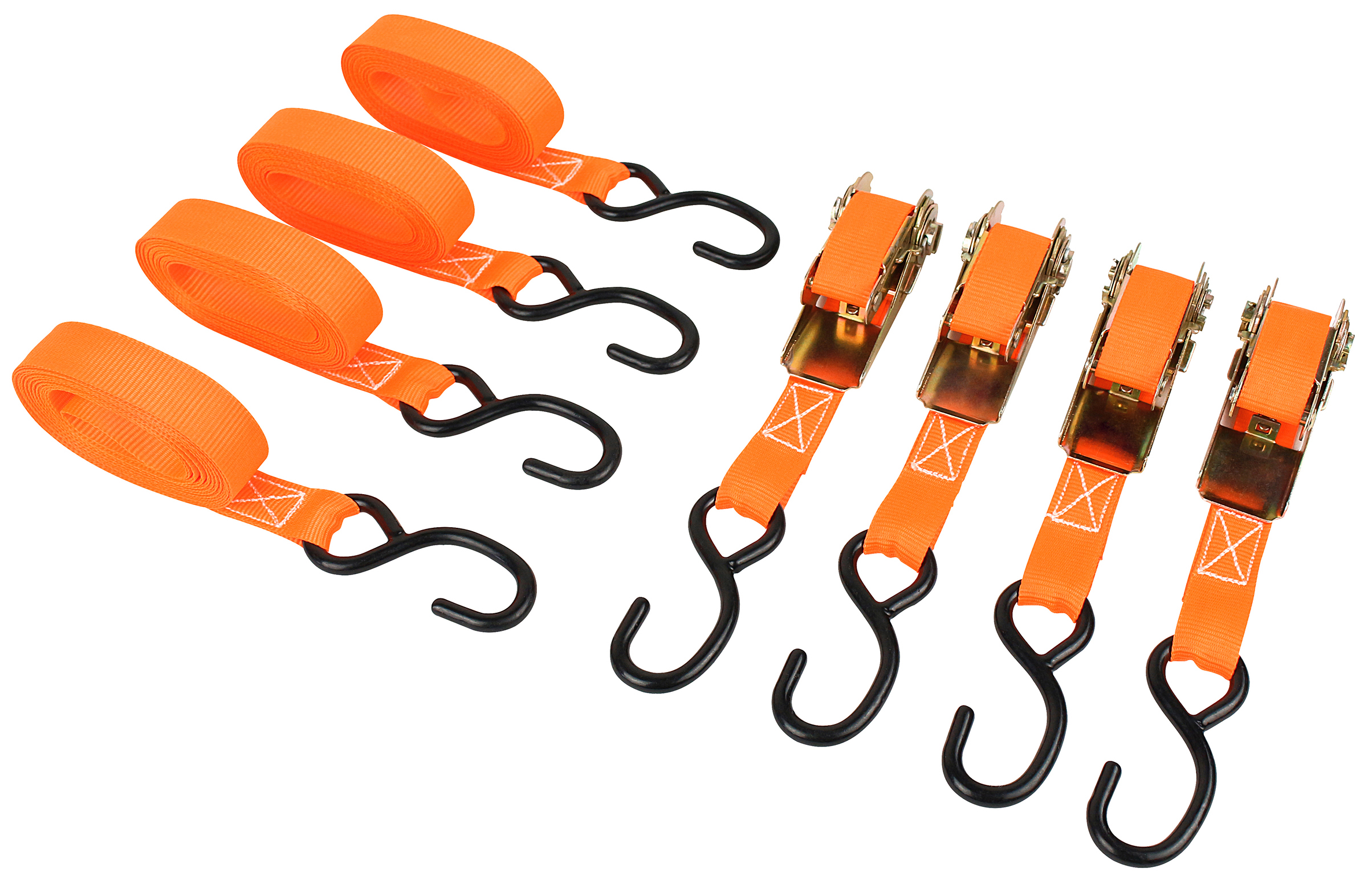 LAS Spanngurt-Set 10342, 4 Stück