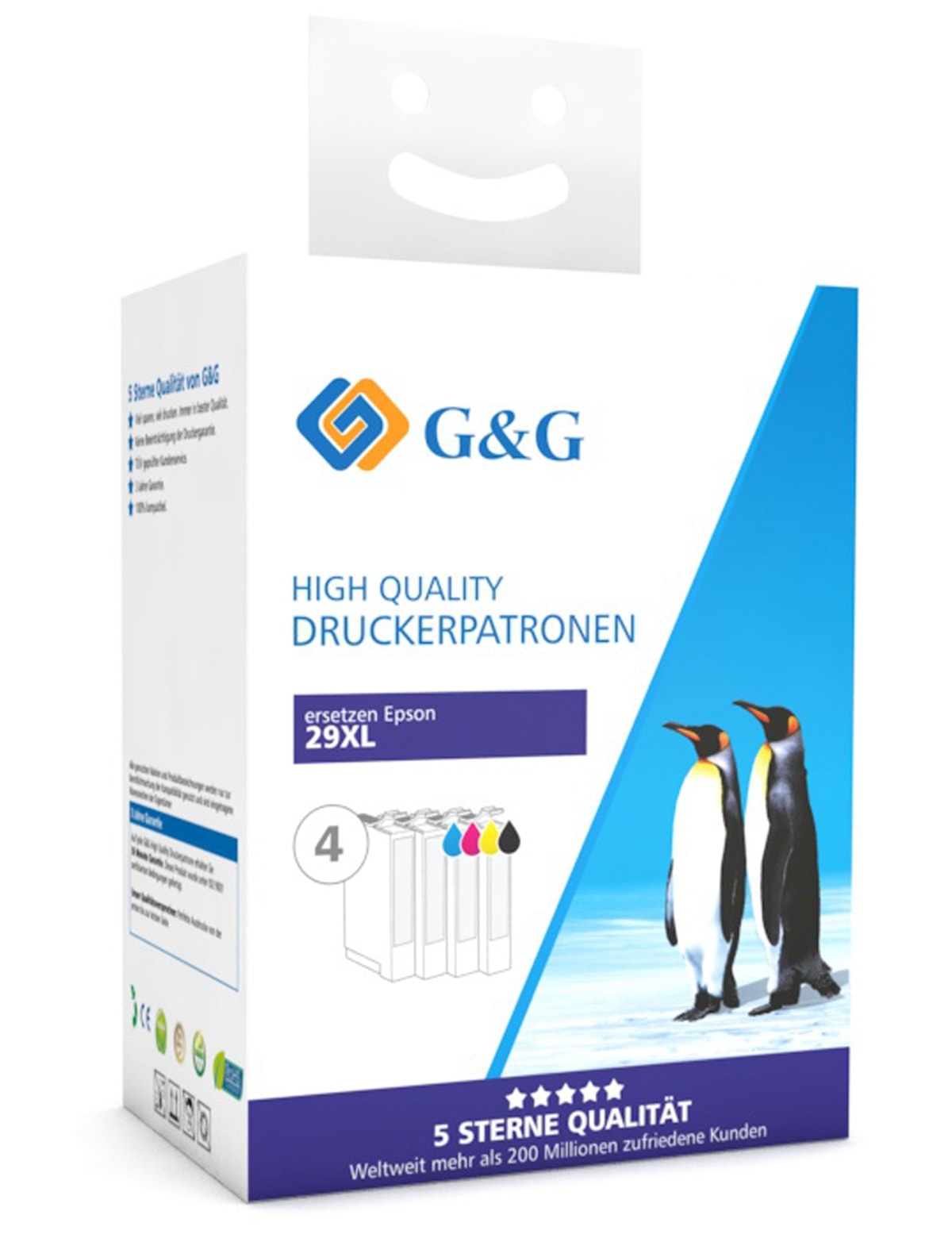 G&G Tinten-Multipack kompatibel zu Epson, color + schwarz