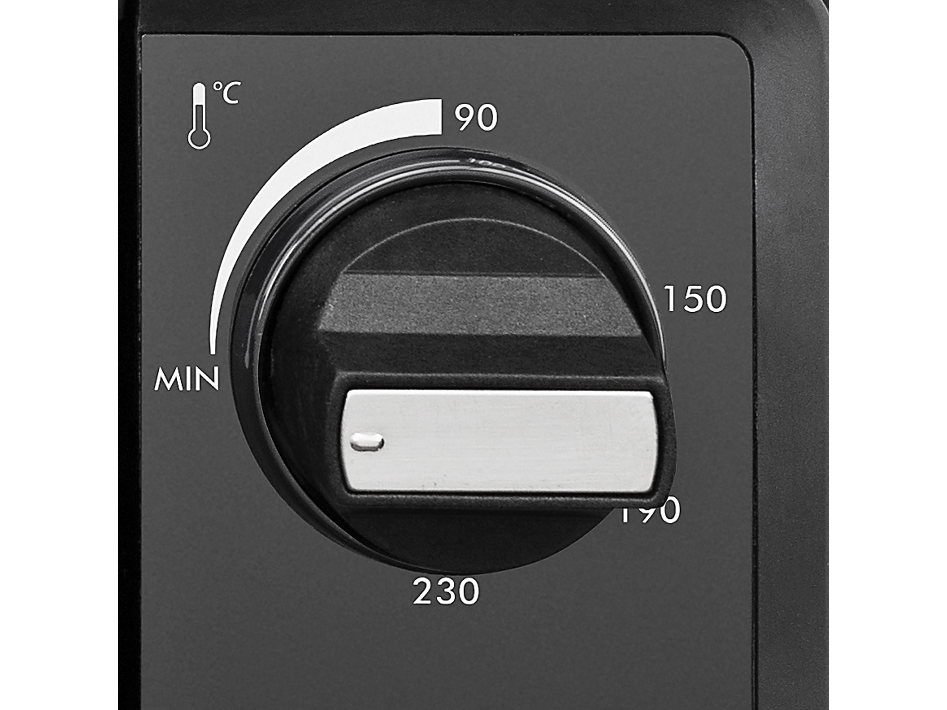 TRISTAR Mini-Backofen OV-3630, 38, L, 2000 W, Heißluft, schwarz