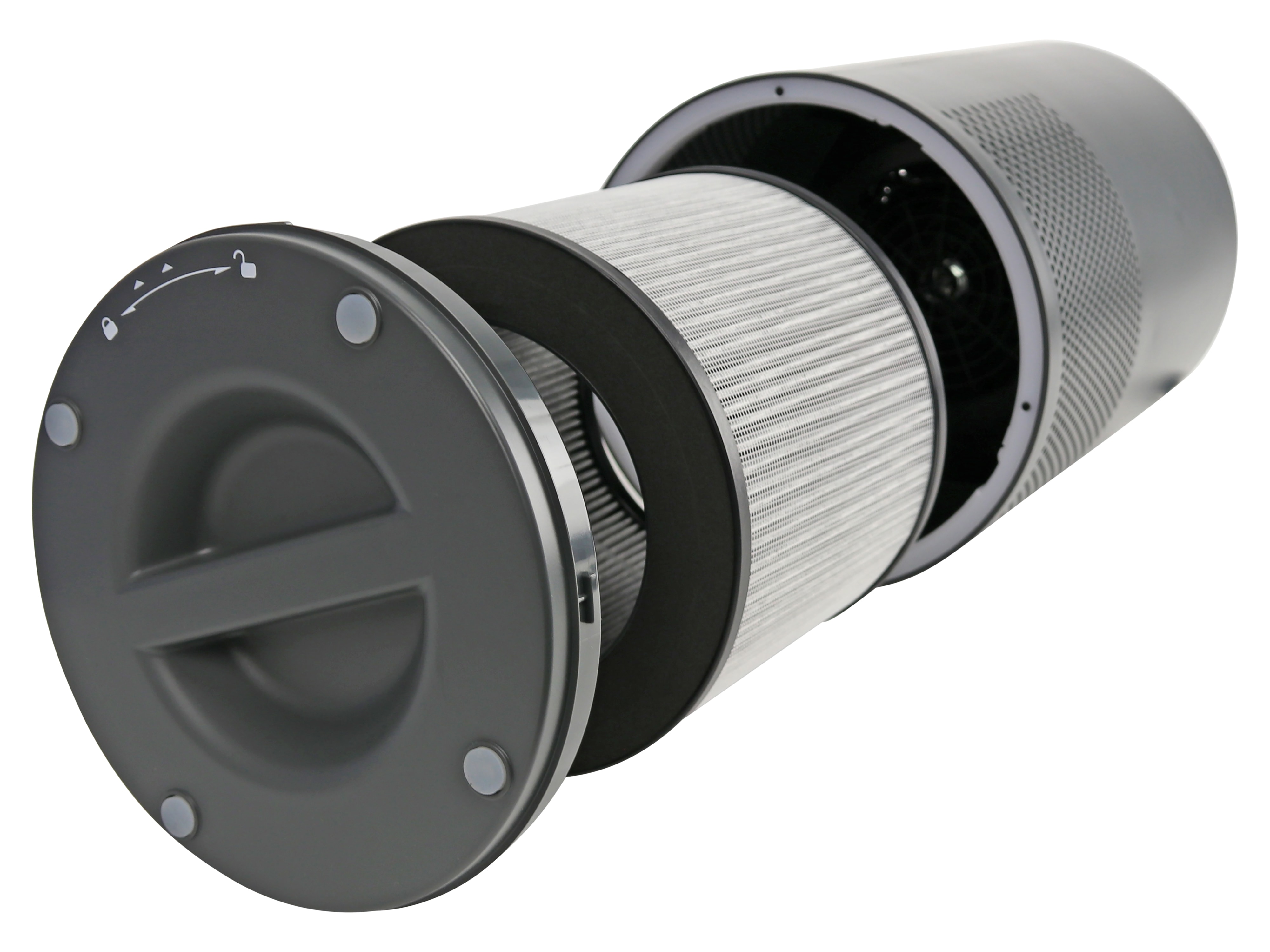 Luftreiniger, GT-SF-LRE-01, schwarz