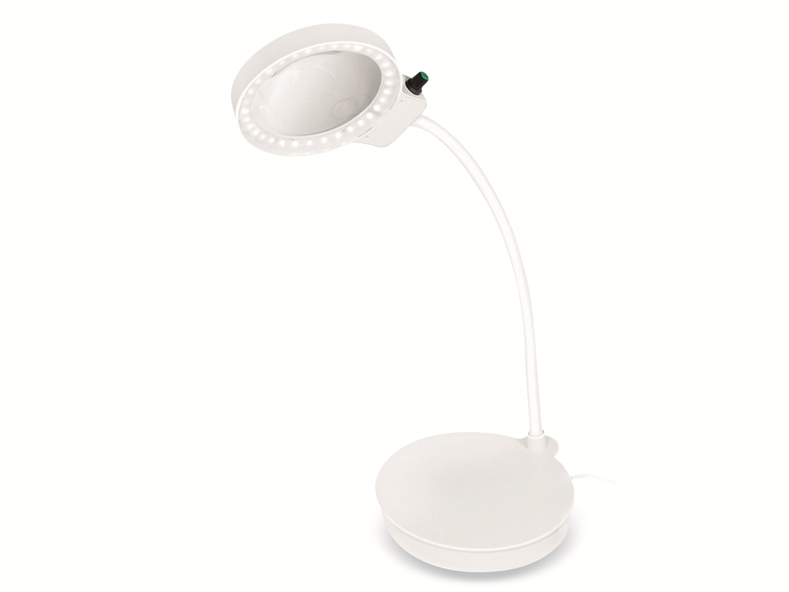 LOGILINK Lupenleuchte WZ0067, mit Standfuß, 8 + 36 Dioptrien, dimmbar