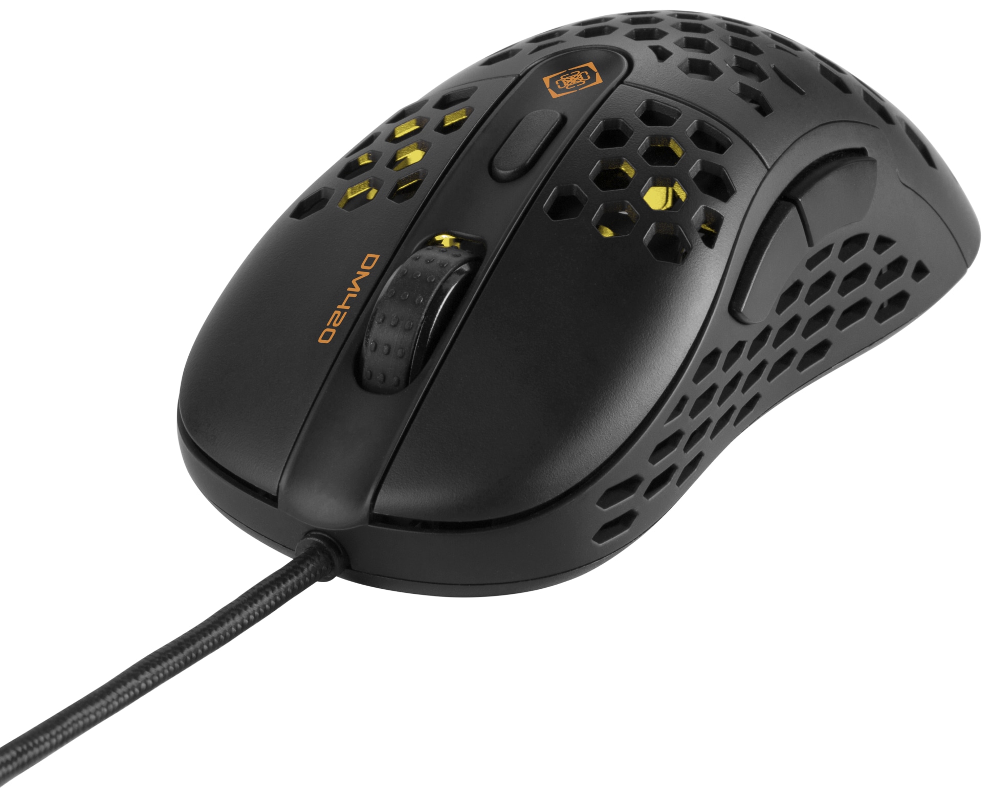 DELTACO GAMING Gaming Maus ultraleicht mit RGB, schwarz