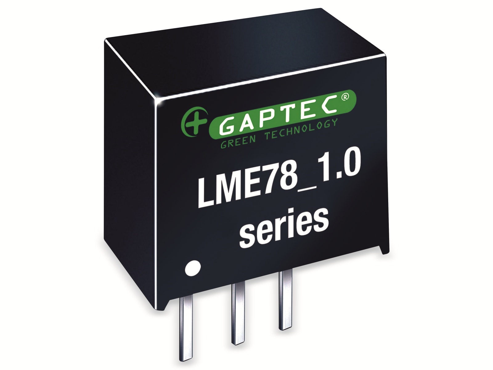 GAPTEC DC-DC-Wandler, Electronic, SIP3, 13-36Vin, 9Vout, 1000mA, 11,6x8x10,4mm GAPTEC DC-DC-Wandler, Electronic, SIP3, 13-36Vin, 9Vout, 1000mA, 11,6x8x10,4mm