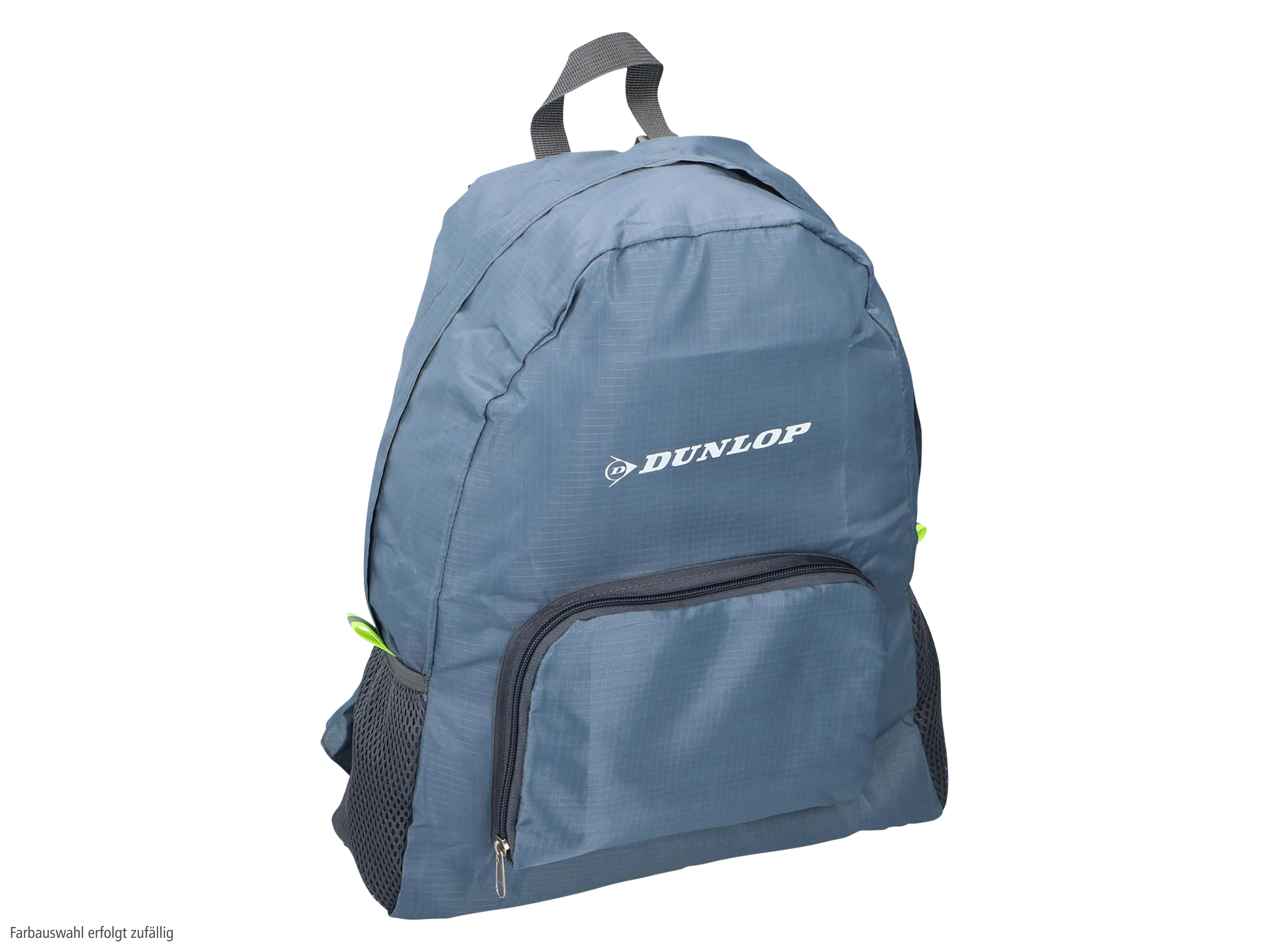DUNLOP Rucksack, faltbar, Hellblau, Dunkelblau, Gelb