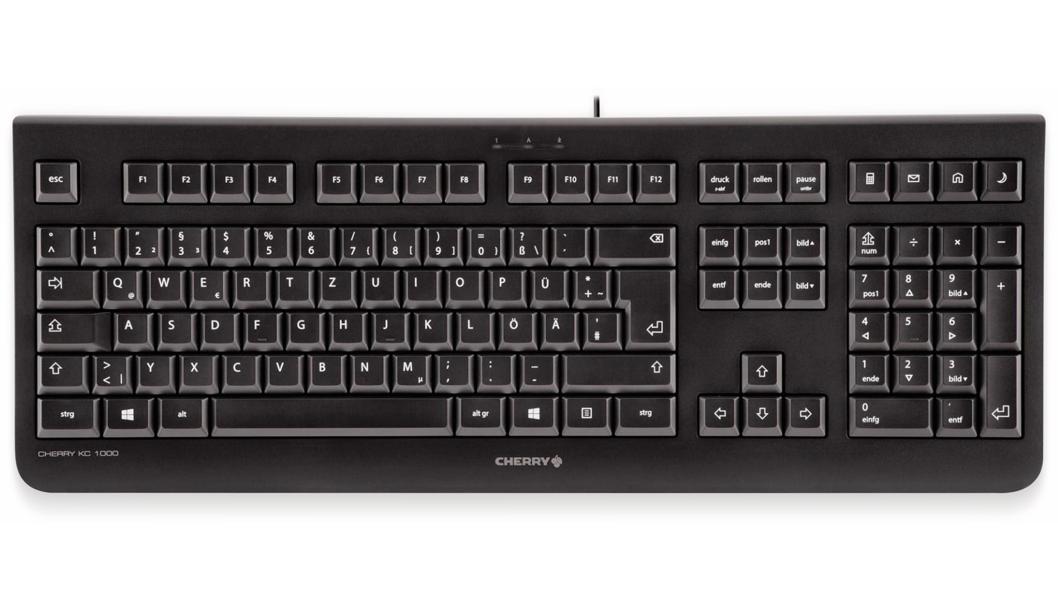 CHERRY Tastatur KC 1000, schwarz CHERRY Tastatur KC 1000, schwarz