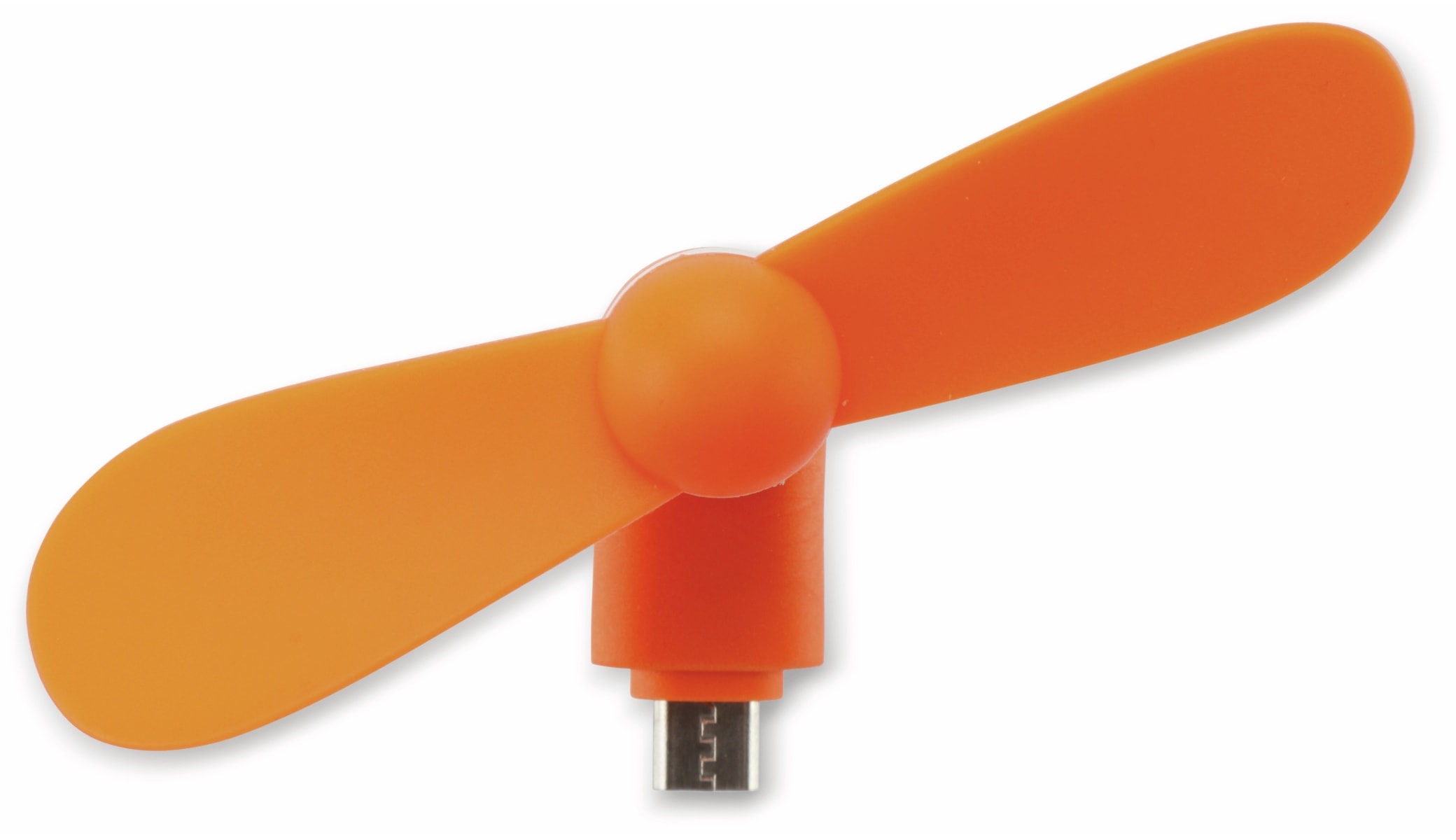 Spada Mini-Ventilator, Micro-USB, Neon Orange