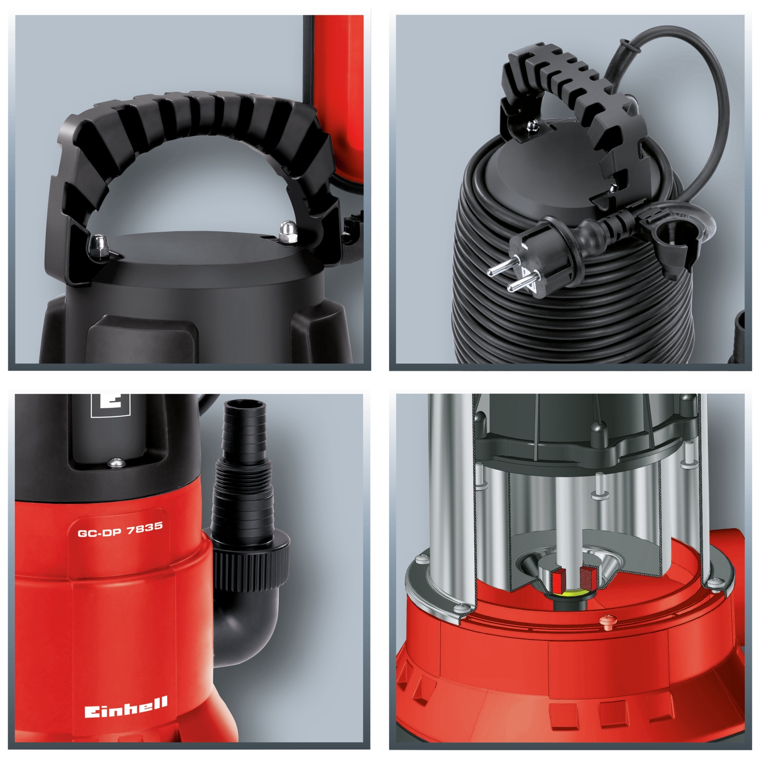EINHELL Schmutzwasserpumpe GC-DP 7835
