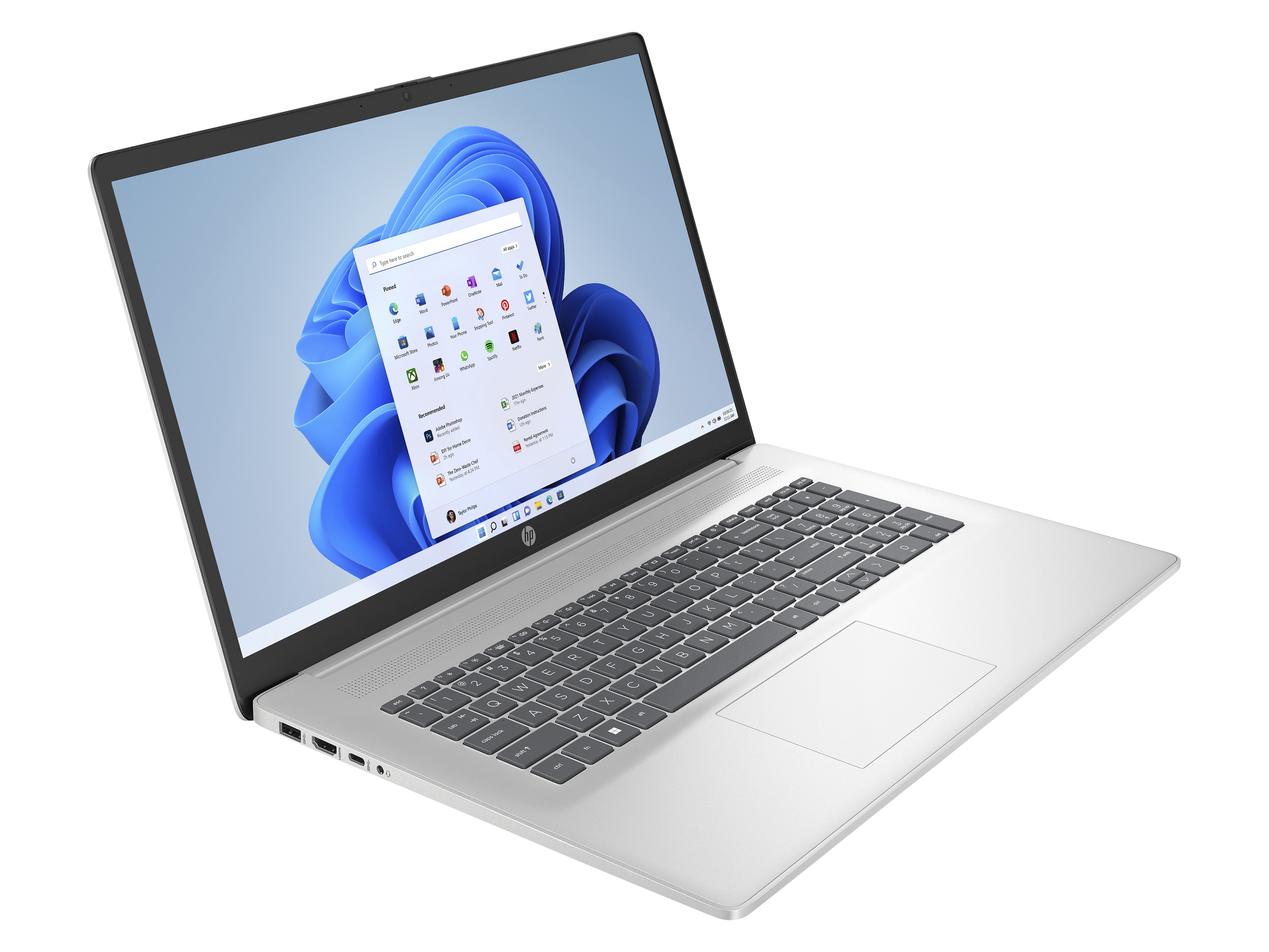 HP Notebook 17-cp0648ng, 43,9cm (17,3"), FullHD, AMD Ryzen™ 5 5500U / Verpackung beschädigt