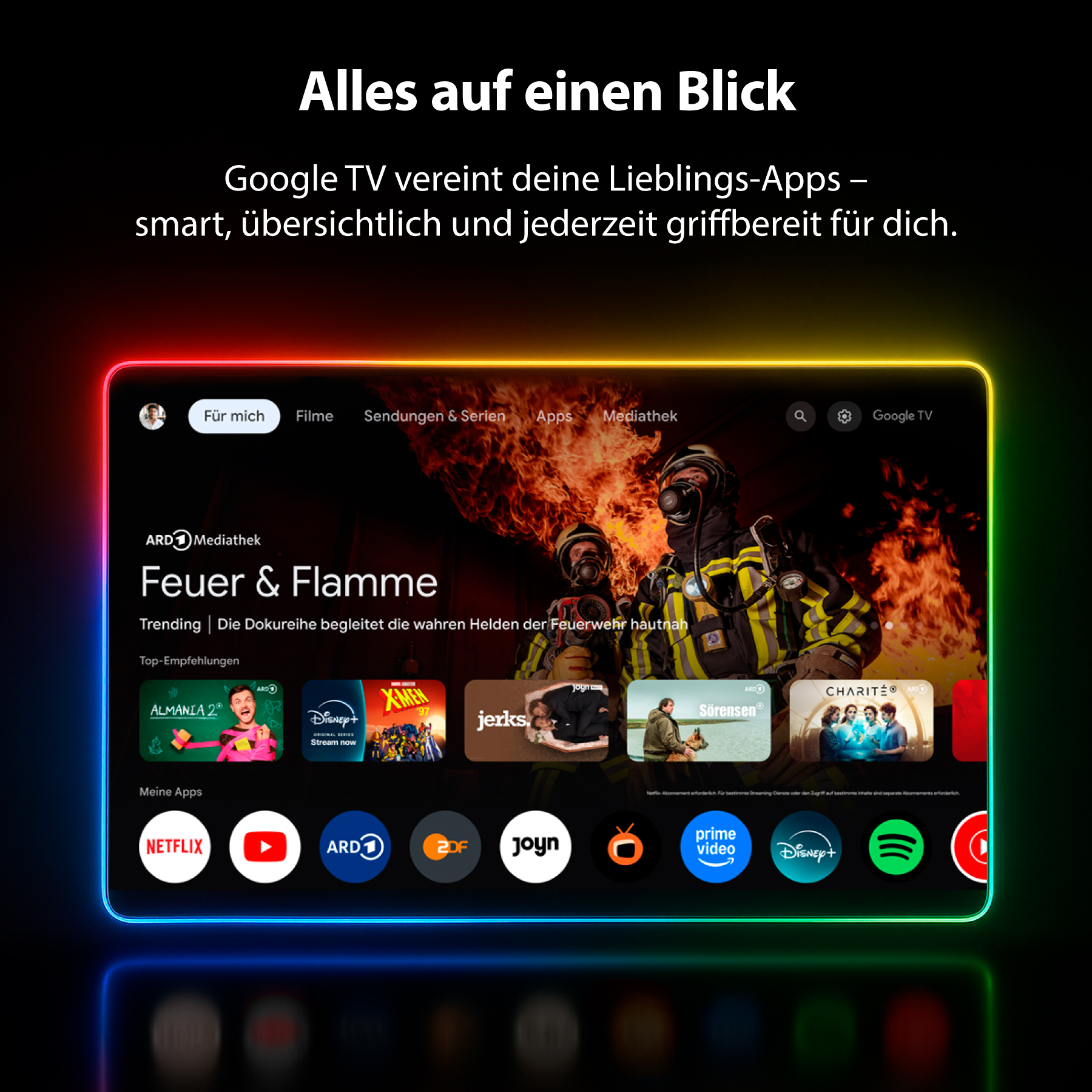 DYON LED Smart-TV nexGo 32H 80 cm (32"), EEK: E, HD