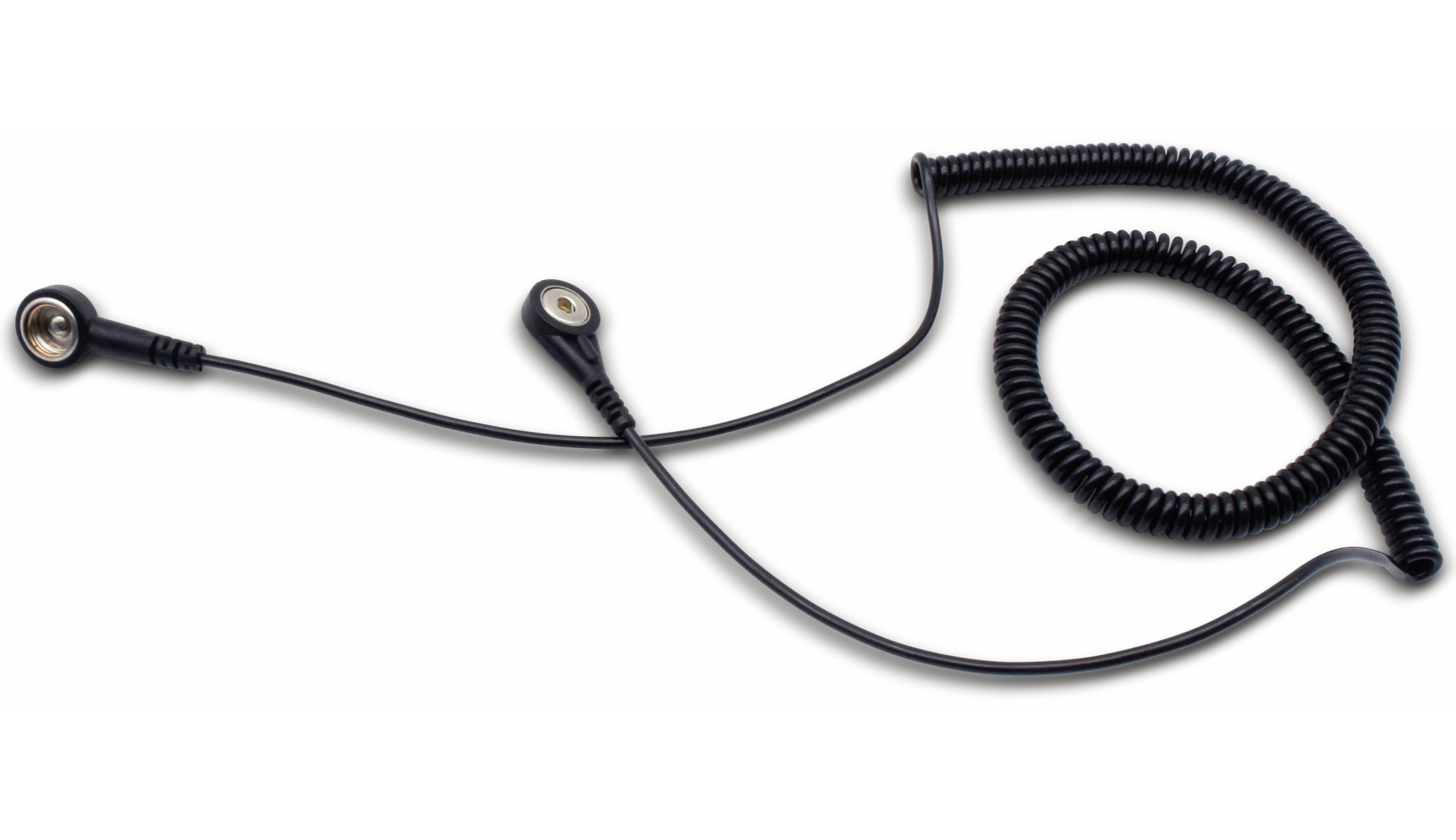 QUADRIOS, 1903EC020, Spiralkabel 3,6 m Knopf 10 mm auf 4 mm