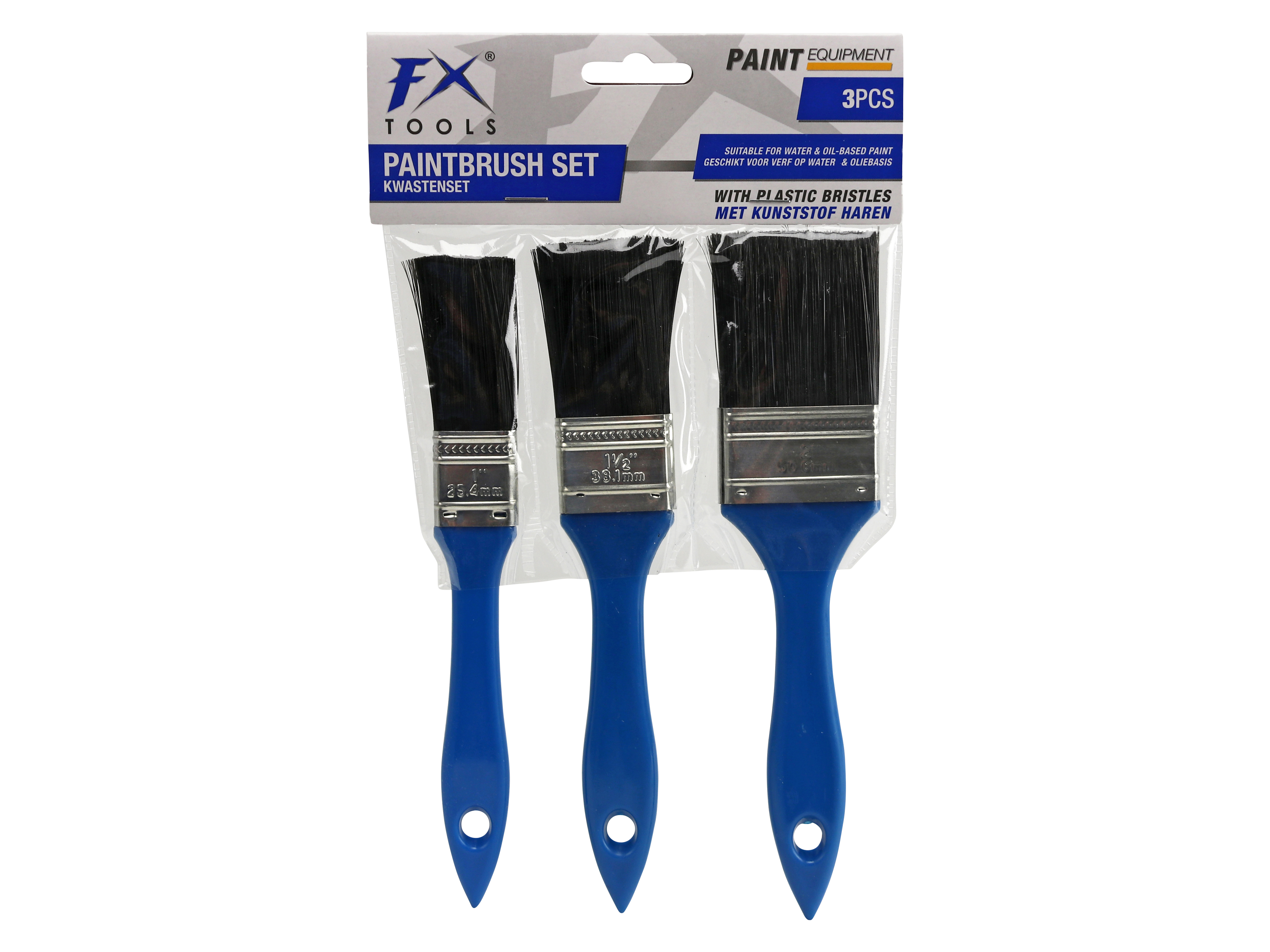 Pinsel-Set, 3 Stück
