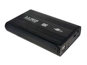 LOGILINK 8,9 cm (3,5") Festplatten-Gehäuse, USB 2.0 zu SATA
