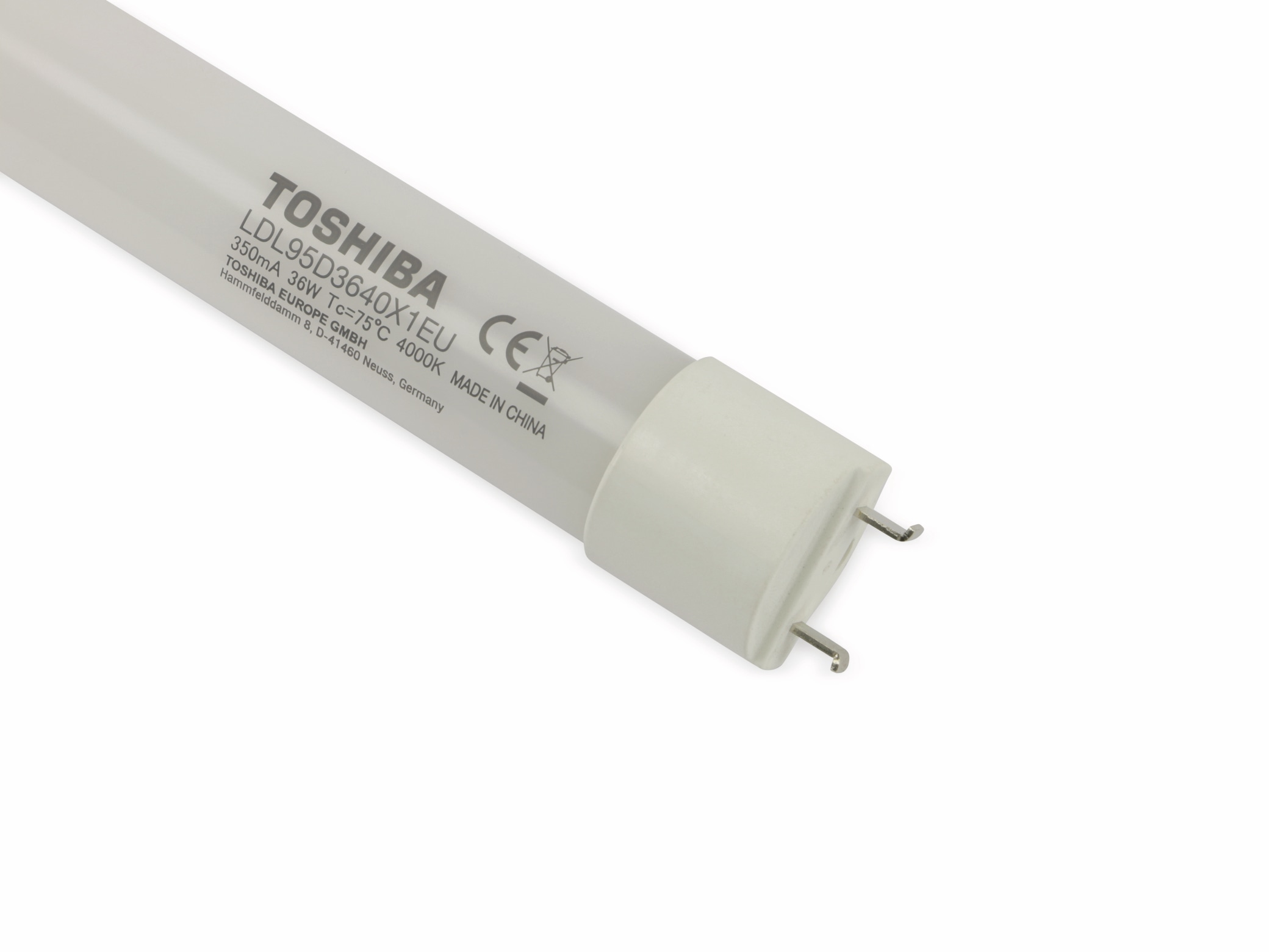 Toshiba LED-Röhre E-CORE LED TUBE LDL95D3640X1EU, 150 cm, 4000 K, 4000 lm Toshiba LED-Röhre E-CORE LED TUBE LDL95D3640X1EU, 150 cm, 4000 K, 4000 lm