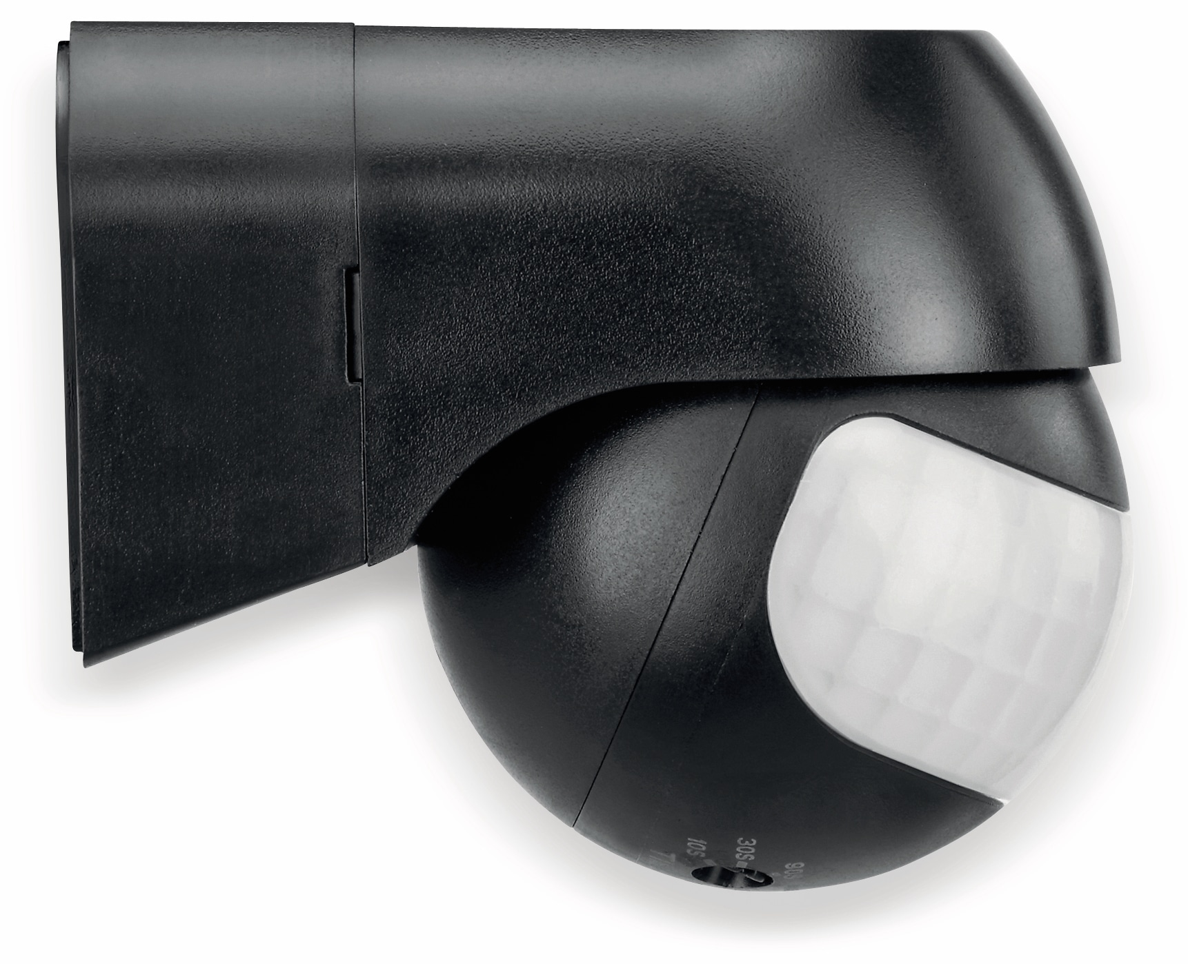 SONERO Bewegungsmelder X-IMS081, 180°, IP44, schwenkbar, schwarz