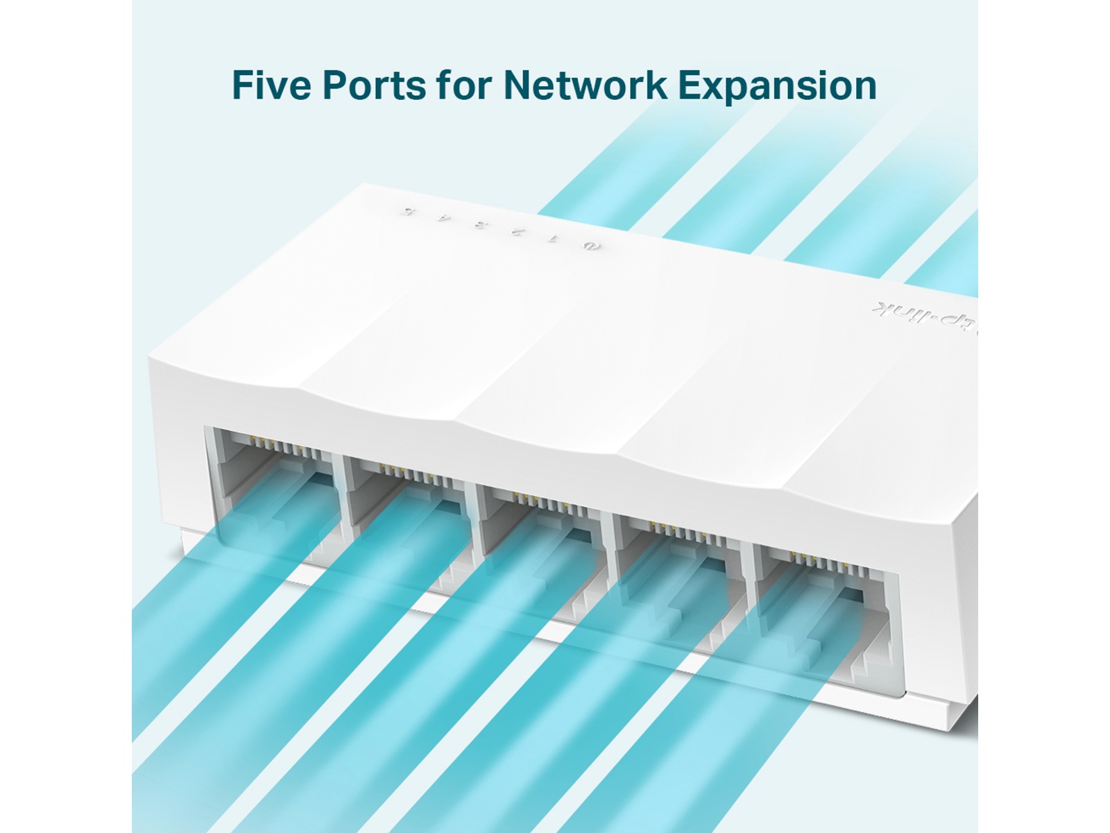 TP-LINK LiteWave Switch LS1005, FastEthernet, unmanaged, 5-port