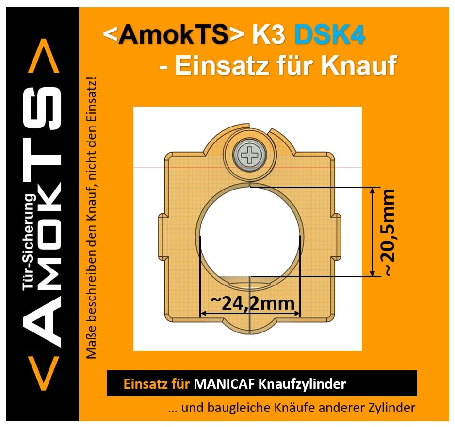 Türsicherungs-Einsatz, K3-DSK4