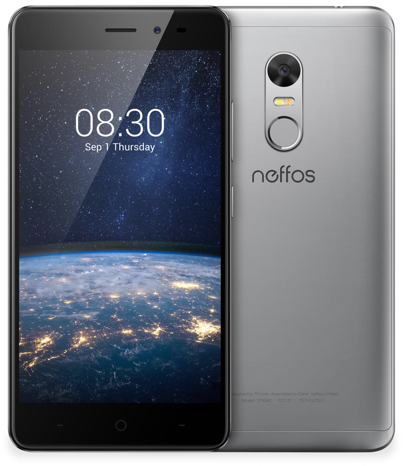 neffos Smartphone TP-LINK X1 Lite, 5,0", 16 GB, grau