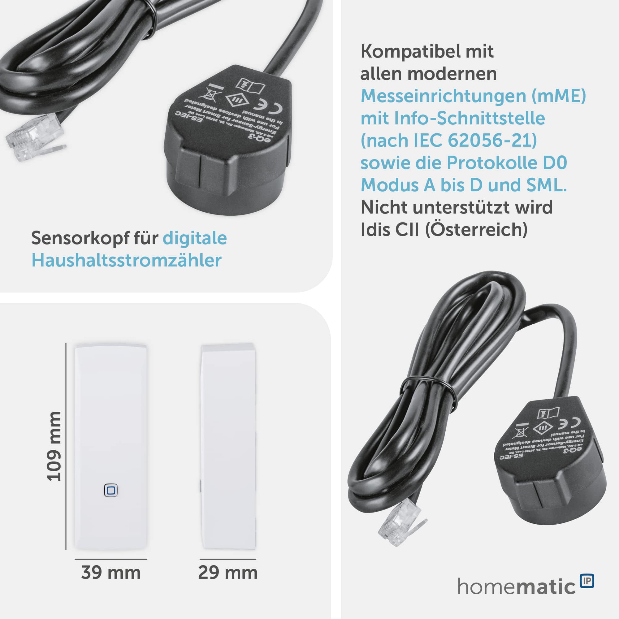 HOMEMATIC IP Schnittstelle für Smart Meter