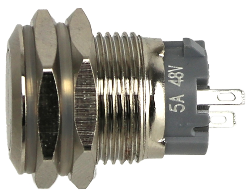 Drucktaster, Ø16 mm, 5 A/48 V Drucktaster, Ø16 mm, 5 A/48 V