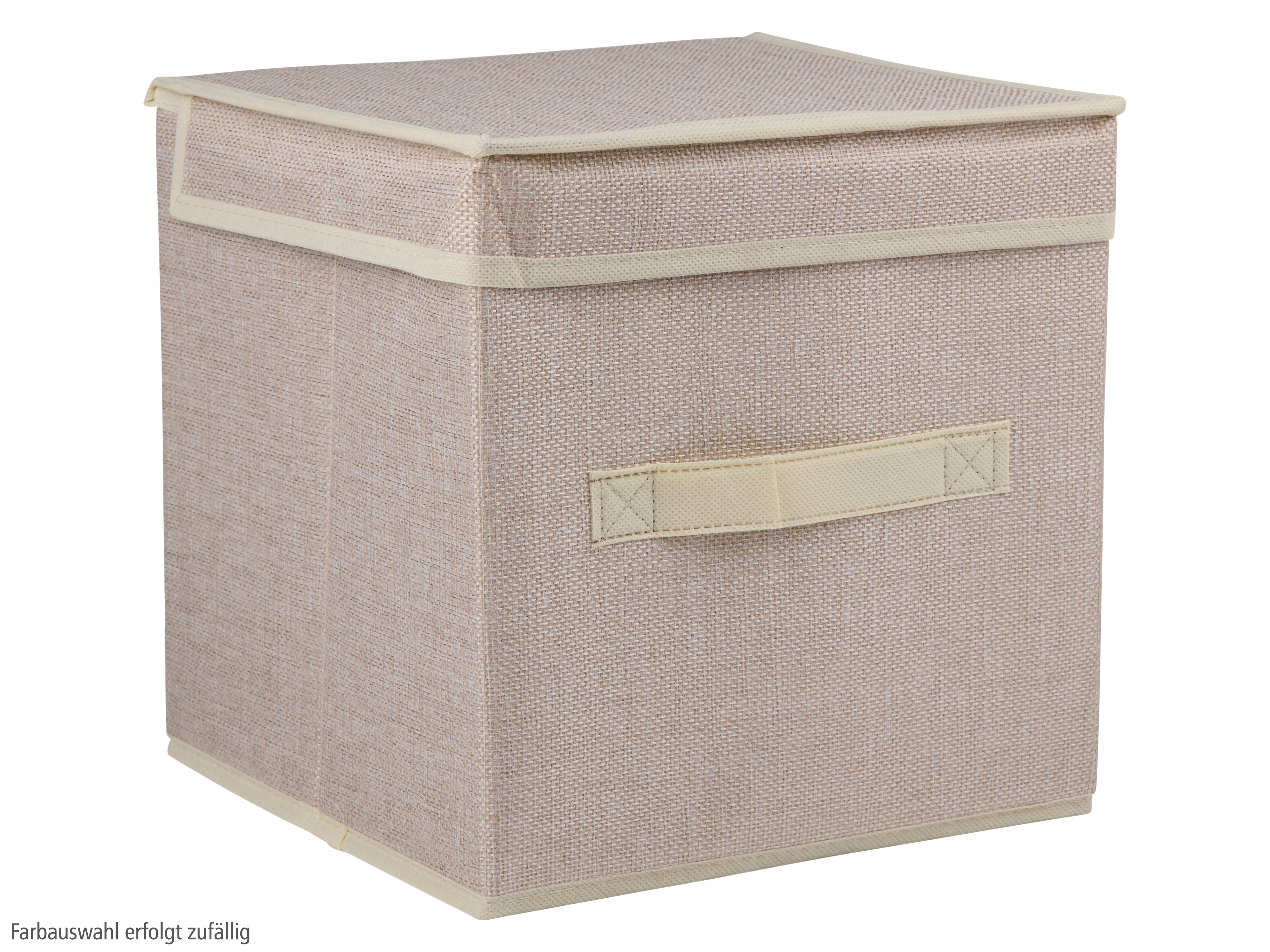 ALPINA Filz-Aufbewahrungsbox, klappbar, 25x25x25 cm, 2 verschiedene Farben