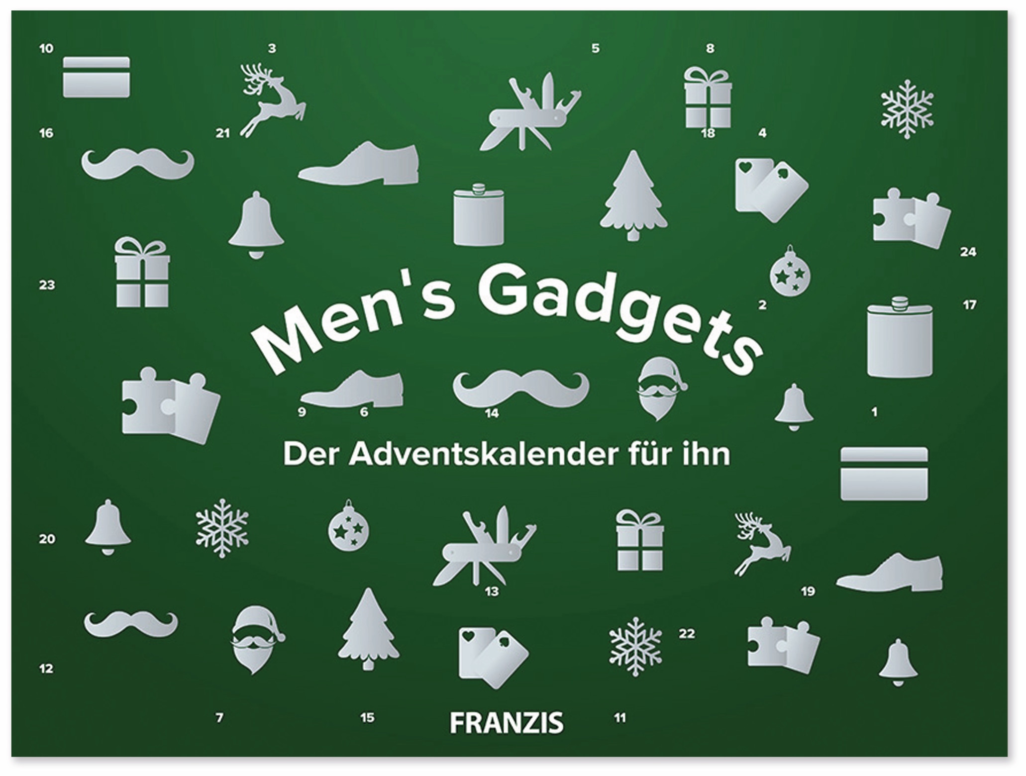 FRANZIS, Men's Gadgets - Der Adventskalender für ihn