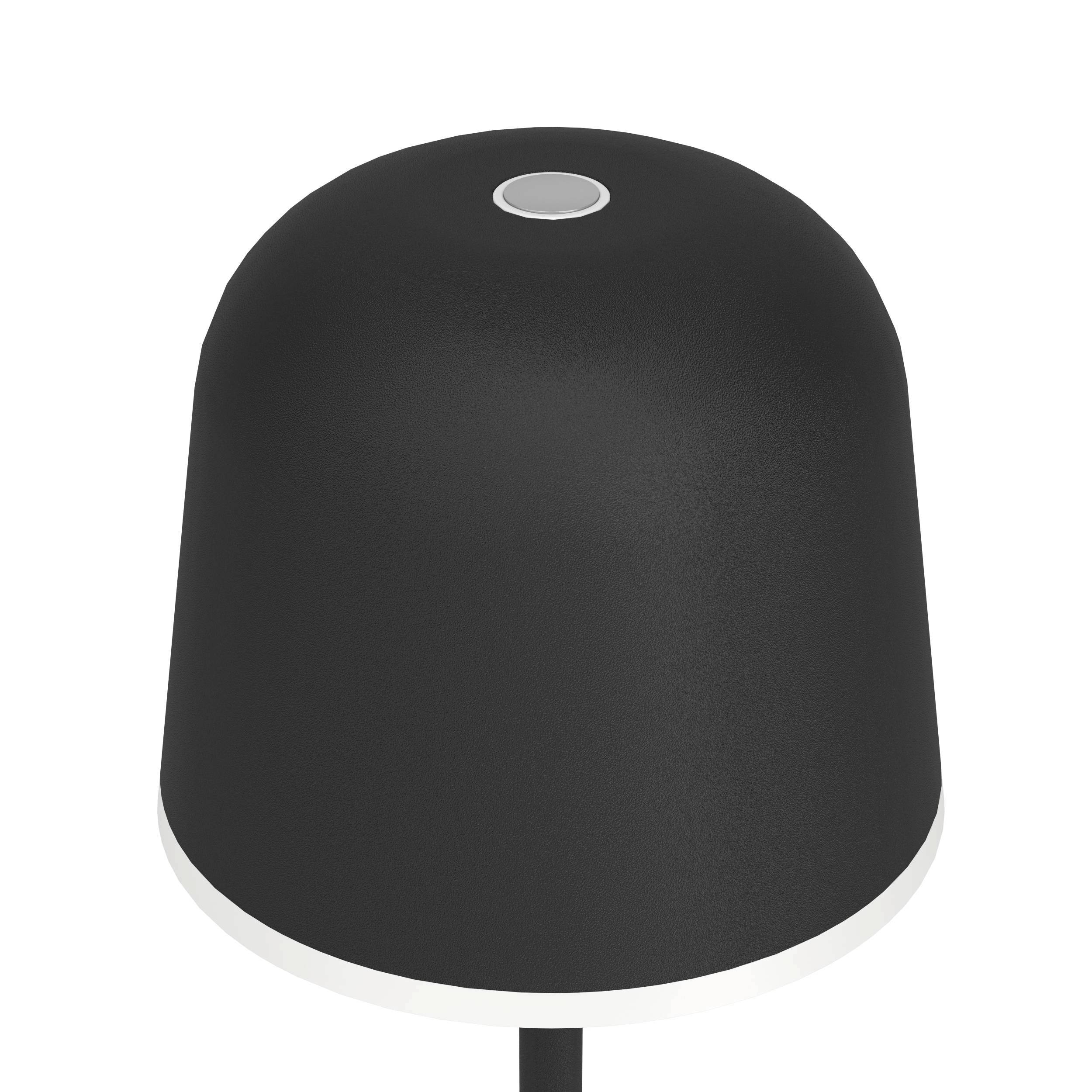 EGLO LED-Akku-Tischleuchte 900457 schwarz 2,2 W, 200 lm, 3000 K, IP54 EGLO LED-Tischleuchte 900457 schwarz 2,2 W, 200 lm, 3000 K, IP54