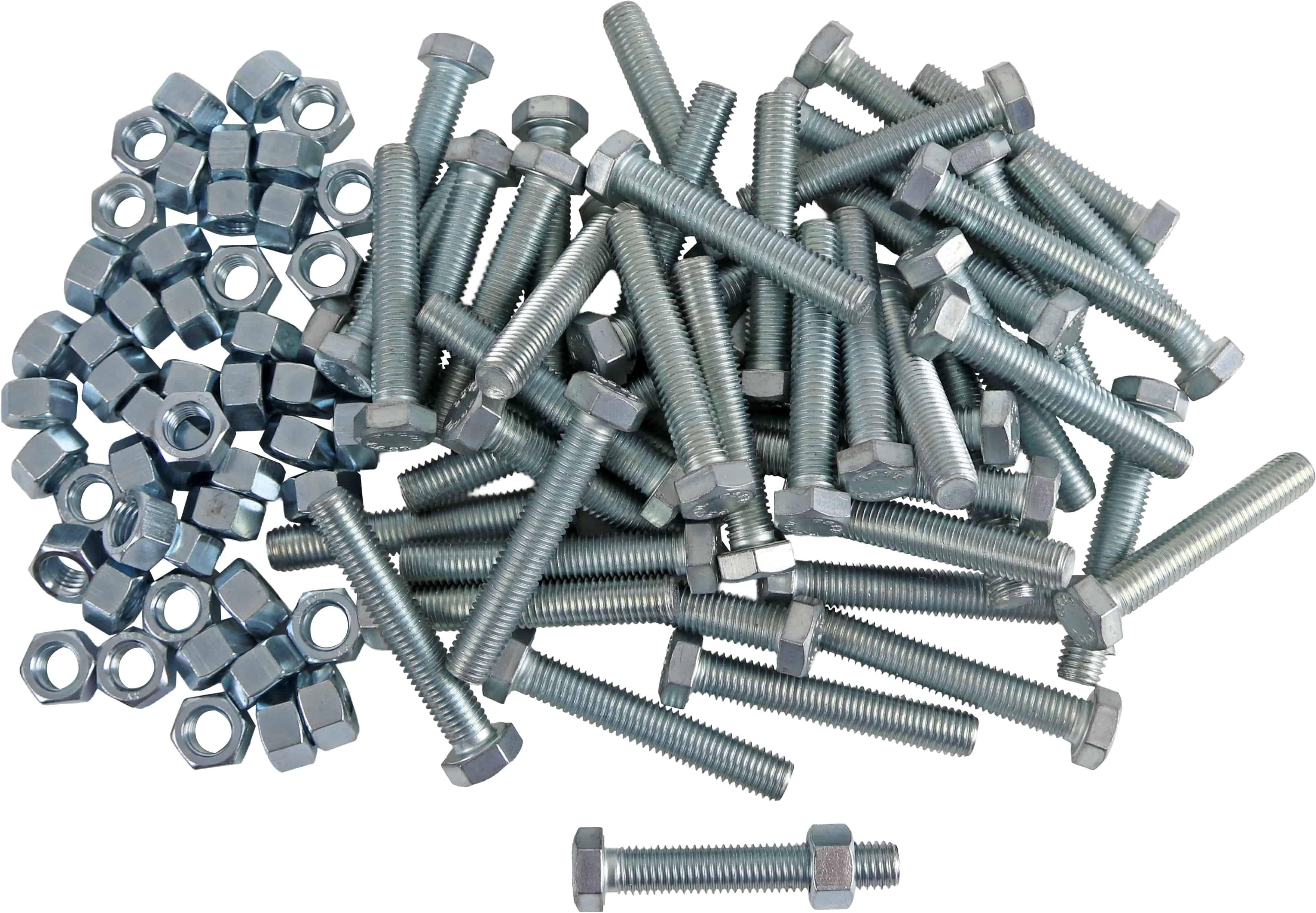 Schrauben M12x70, verzinkt, 50 Stück Schrauben M12x70, verzinkt, 50 Stück