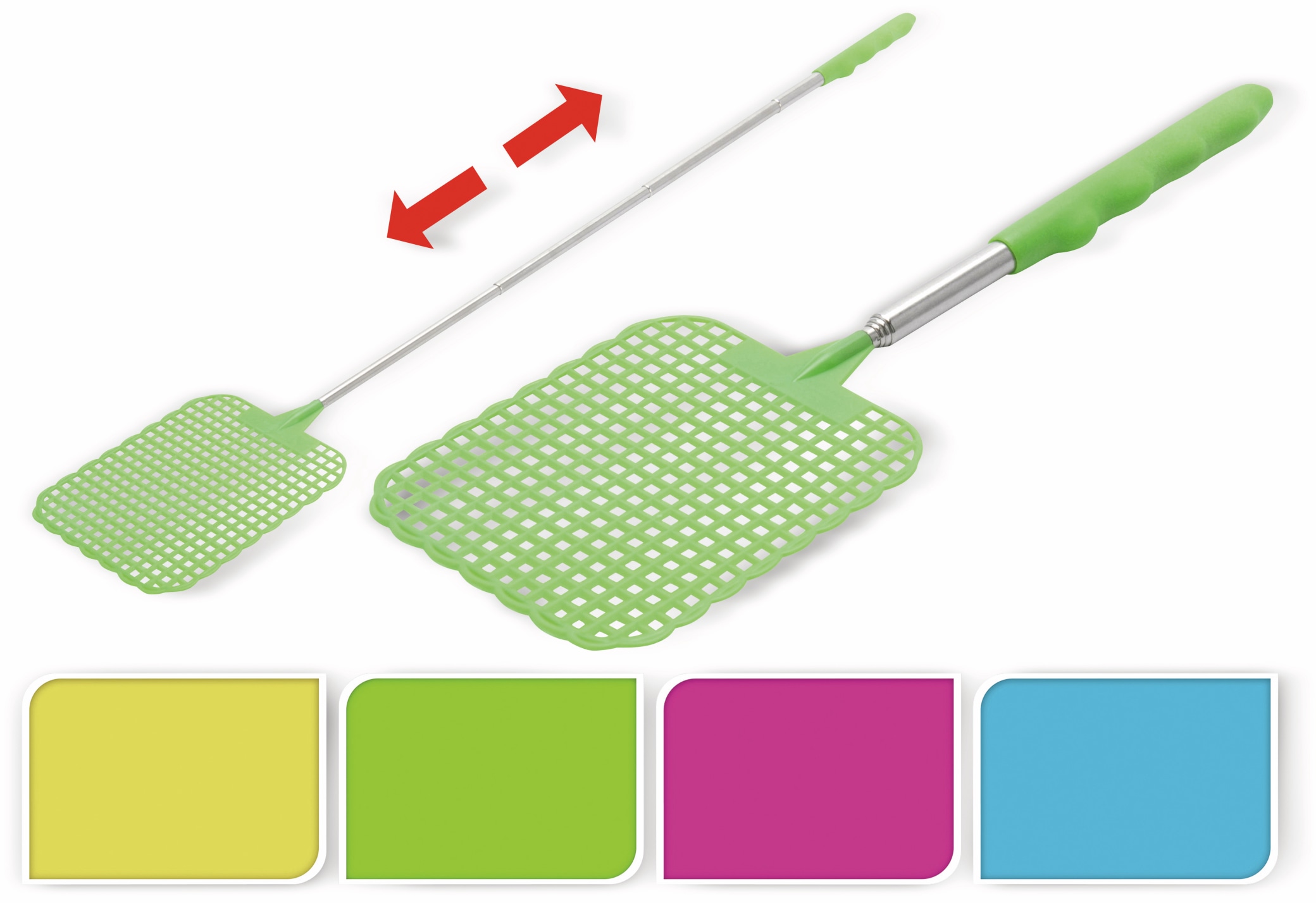 Teleskop-Fliegenklatsche Teleskop-Fliegenklatsche