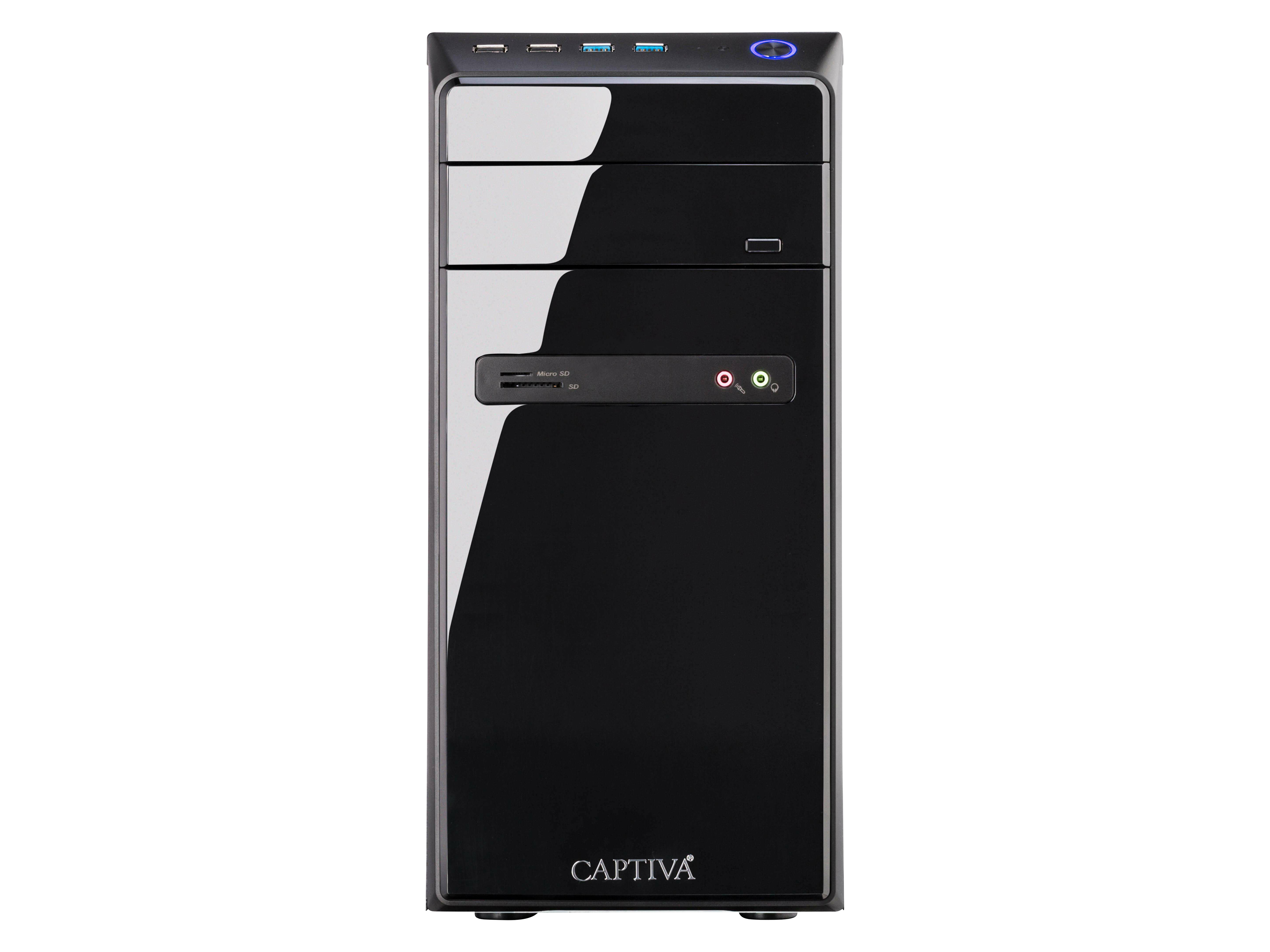 CAPTIVA Desktop-PC Power Starter I89-475 Intel® Core™ i5-14400, 16 GB DDR4, 500 GB M.2 SSD NVME
