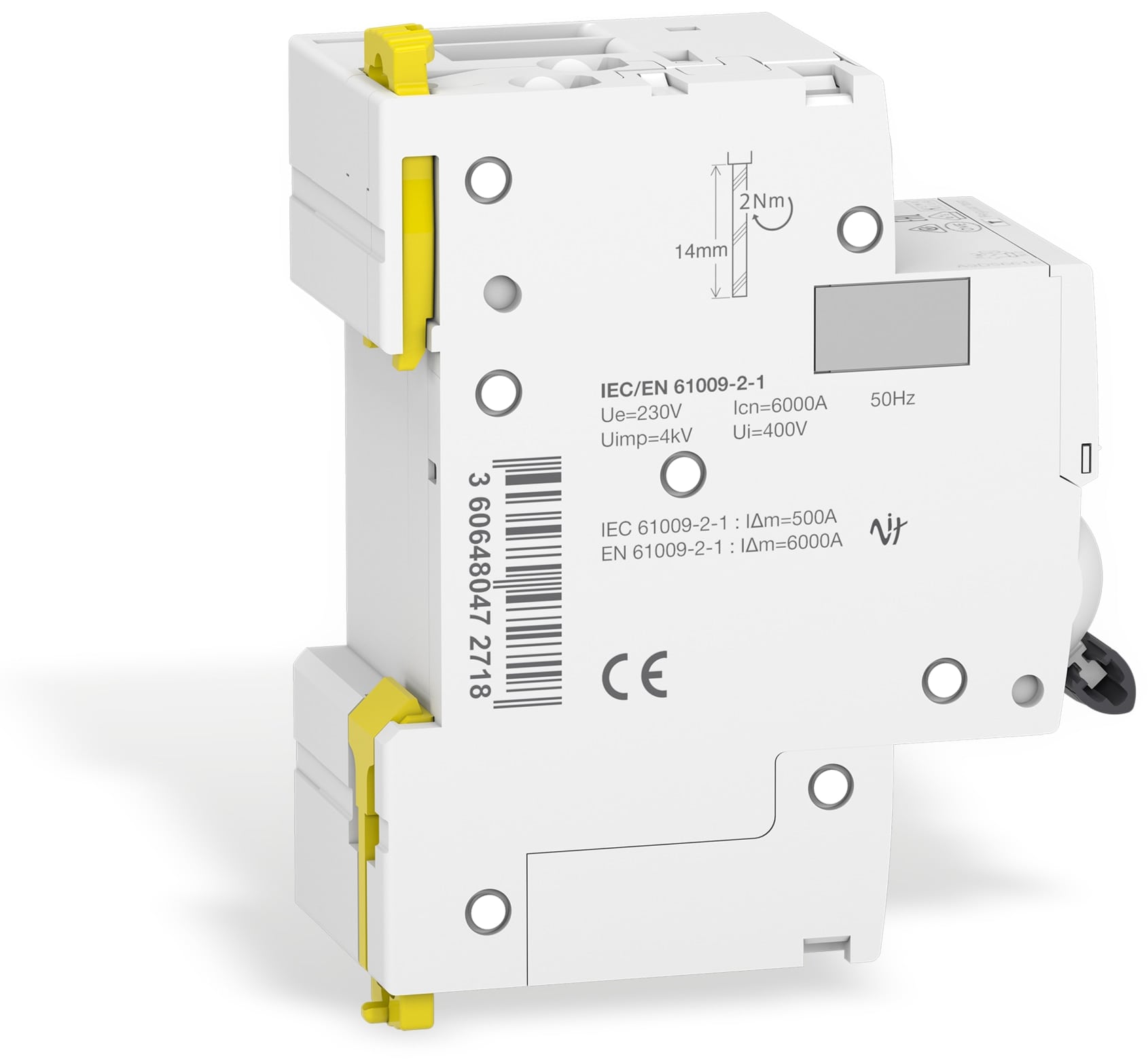 SCHNEIDER ELECTRIC Fehlerstrom-Schutzschalter A9D56616, B, 16A SCHNEIDER ELECTRIC Fehlerstrom-Schutzschalter A9D56616, B, 16A