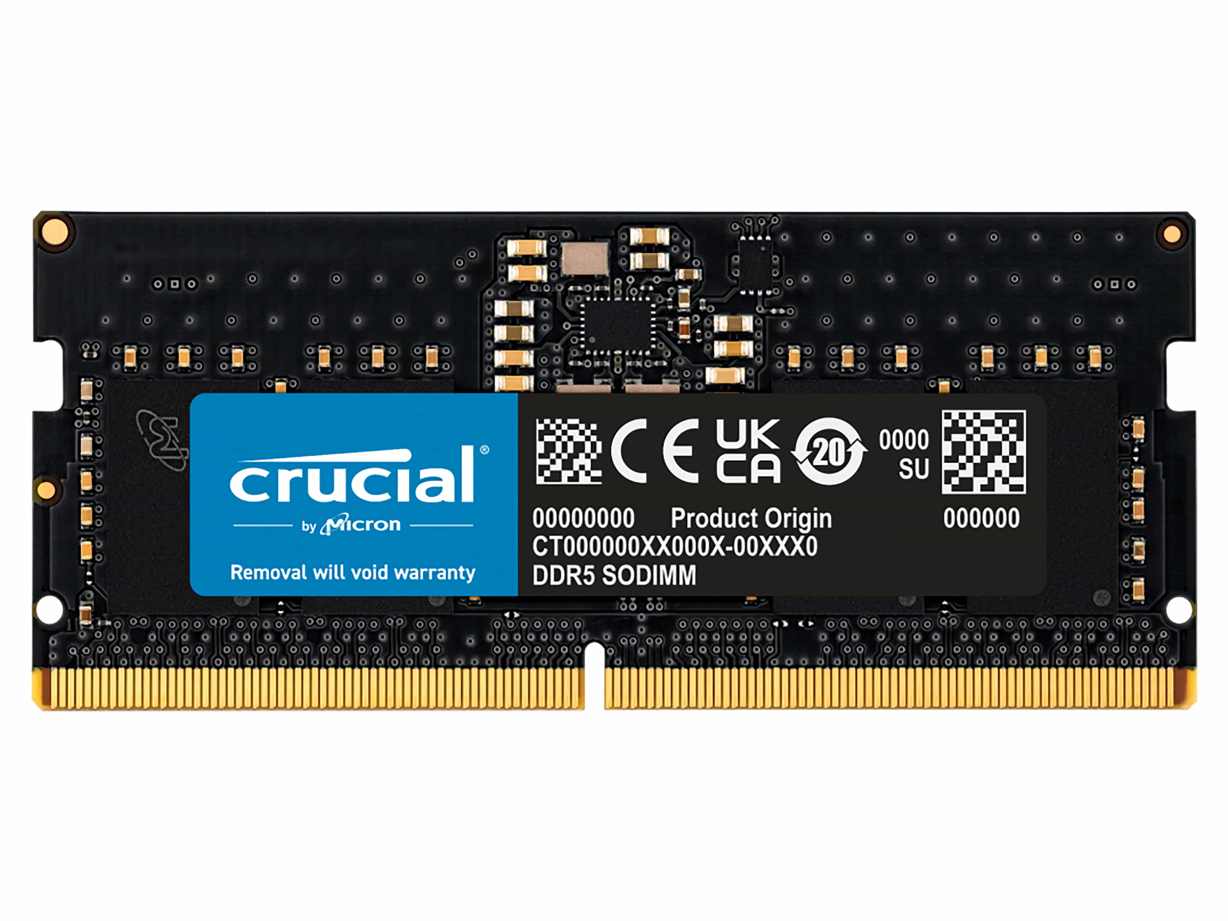 CRUCIAL Arbeitsspeicher CT8G48C40S5T DDR5, 8GB CRUCIAL Arbeitsspeicher CT8G48C40S5T DDR5, 8GB