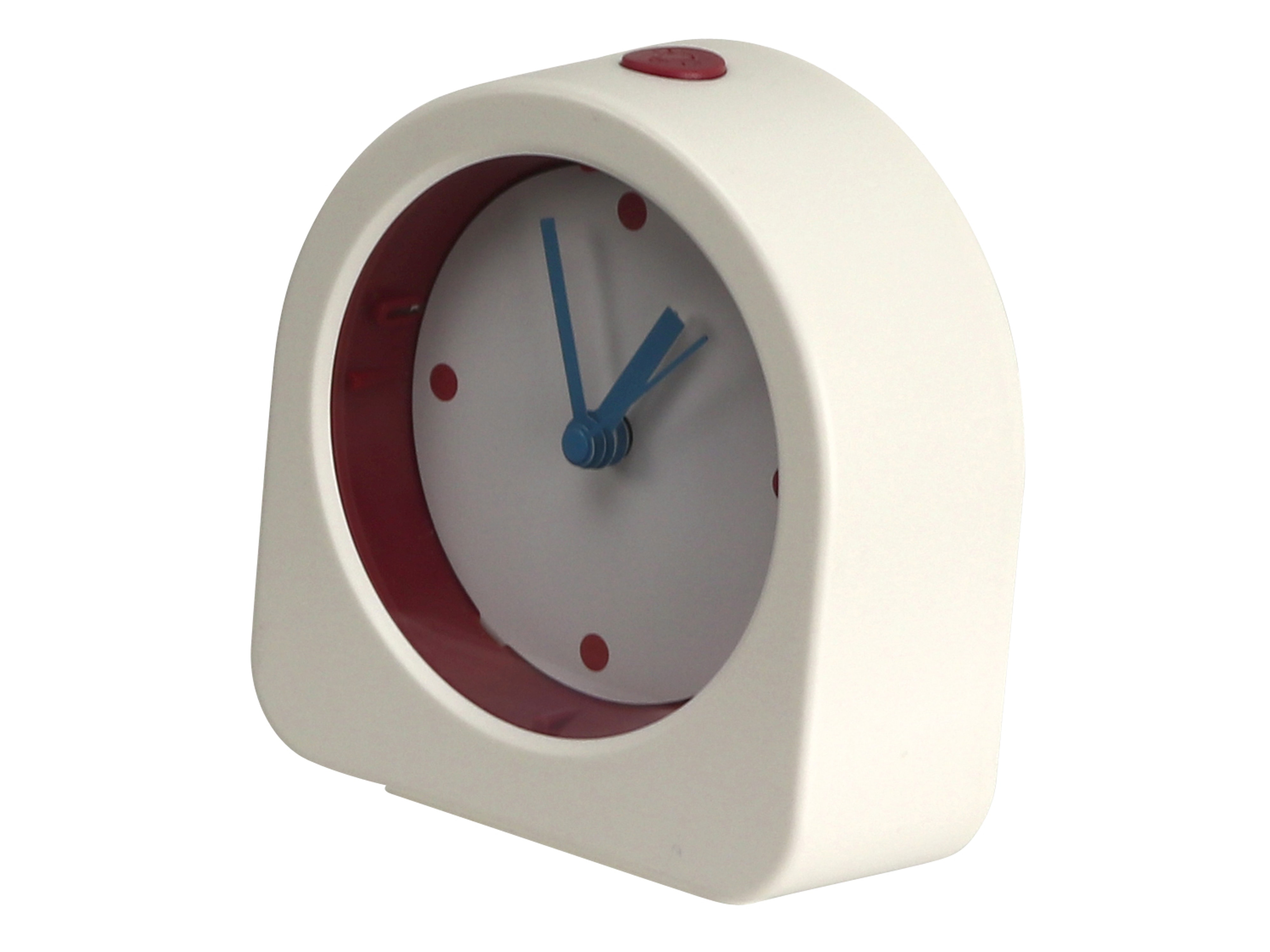 Quarzwecker, 823-02-2020-09, weiß/rot, B-Ware