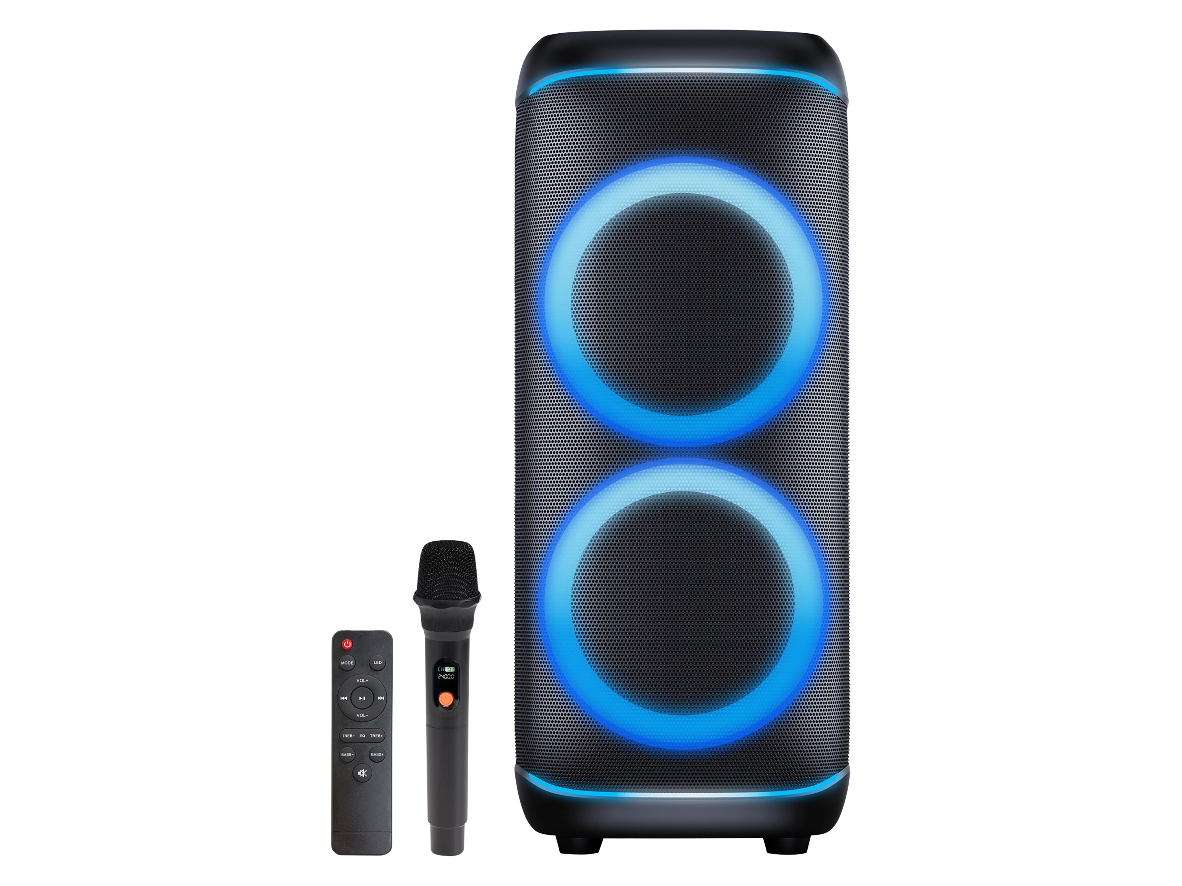 DENVER Bluetooth Lautsprecher BPS-470, 200 W, mit Licht-Animation Bluetooth Lautsprecher DENVER BPS-470, 200 W, mit Licht-Animation