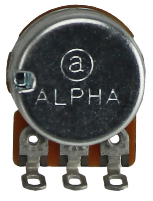 Potentiometer, ALPHA, RV16AF-10B6-20F-A500K, 500 Kohm