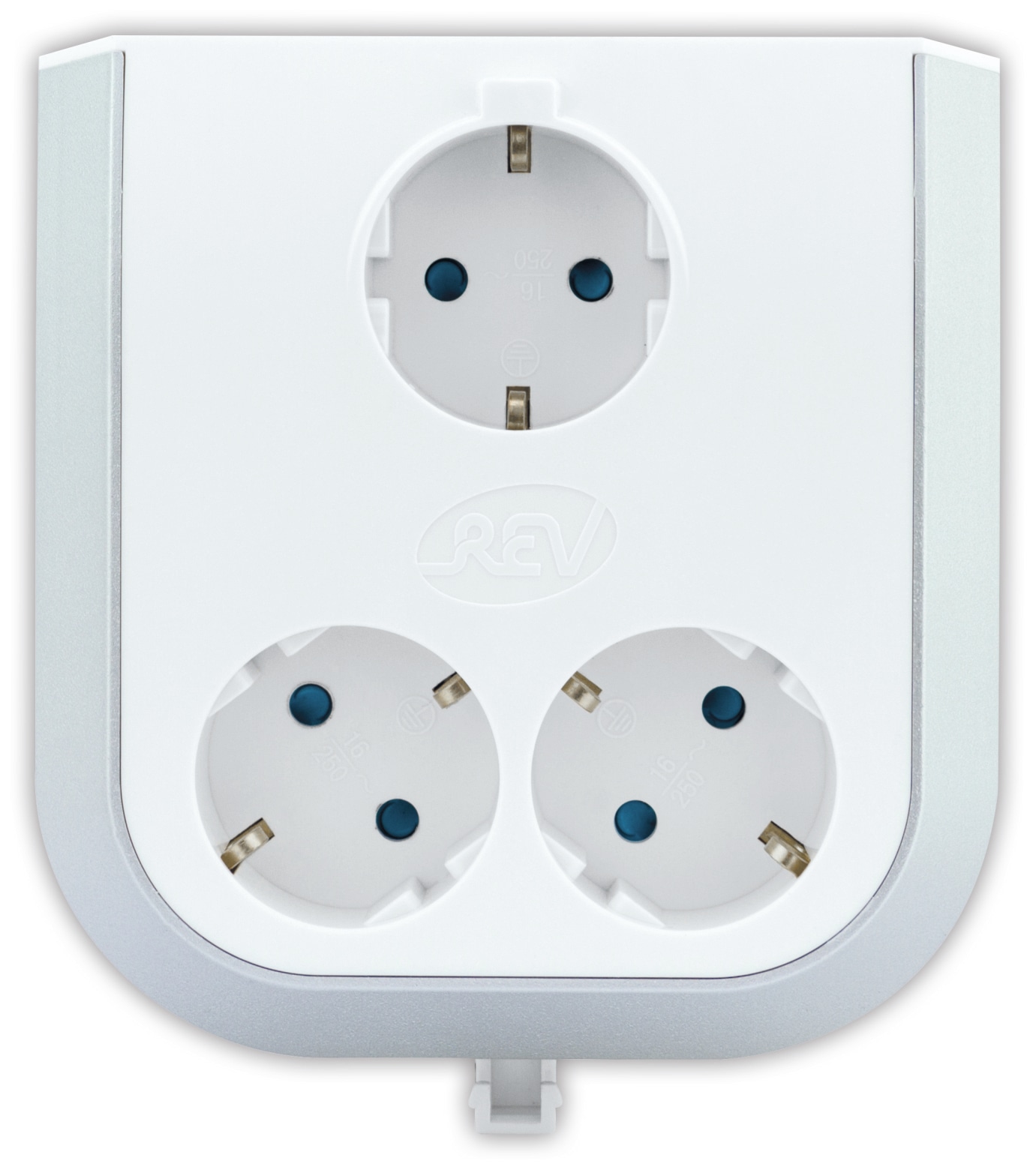 REV Multisteckdose 3-fach, 16 A, weiß