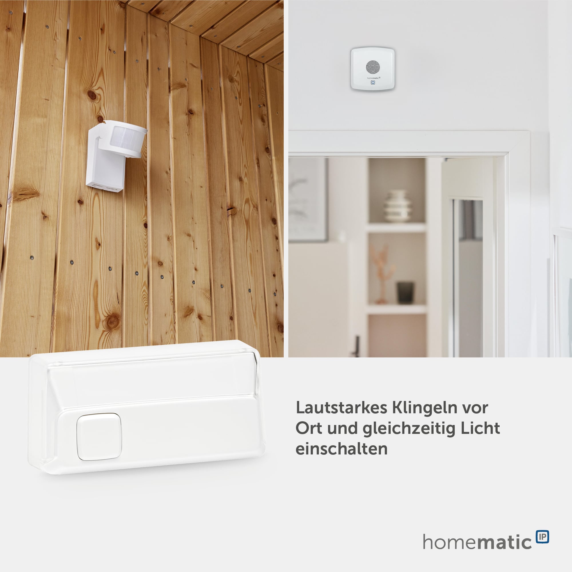 HOMEMATIC IP 150657A0, Klingeltaster