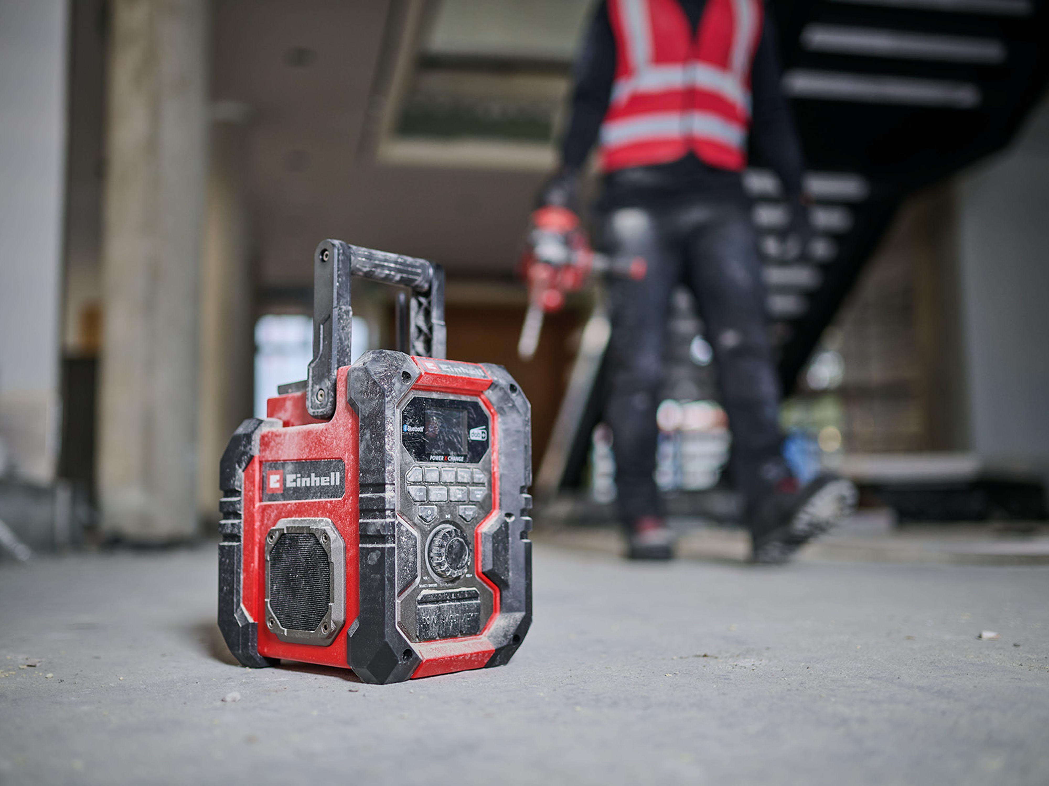 EINHELL Akku-Radio TE-CR 18 Li DAB+/FM/BT, 3407995, Solo